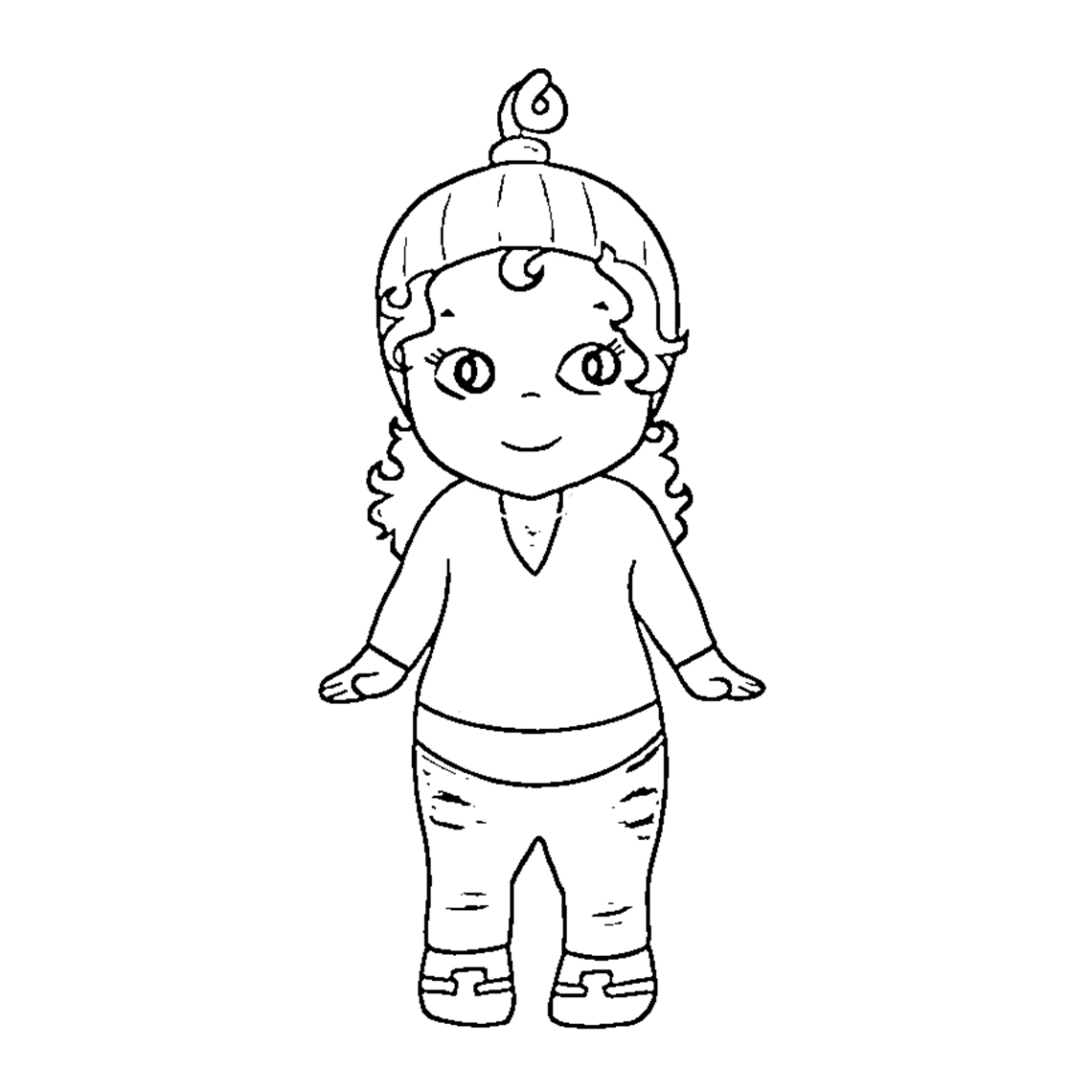 coloriage Sonny Angle à imprimer pour enfants 1