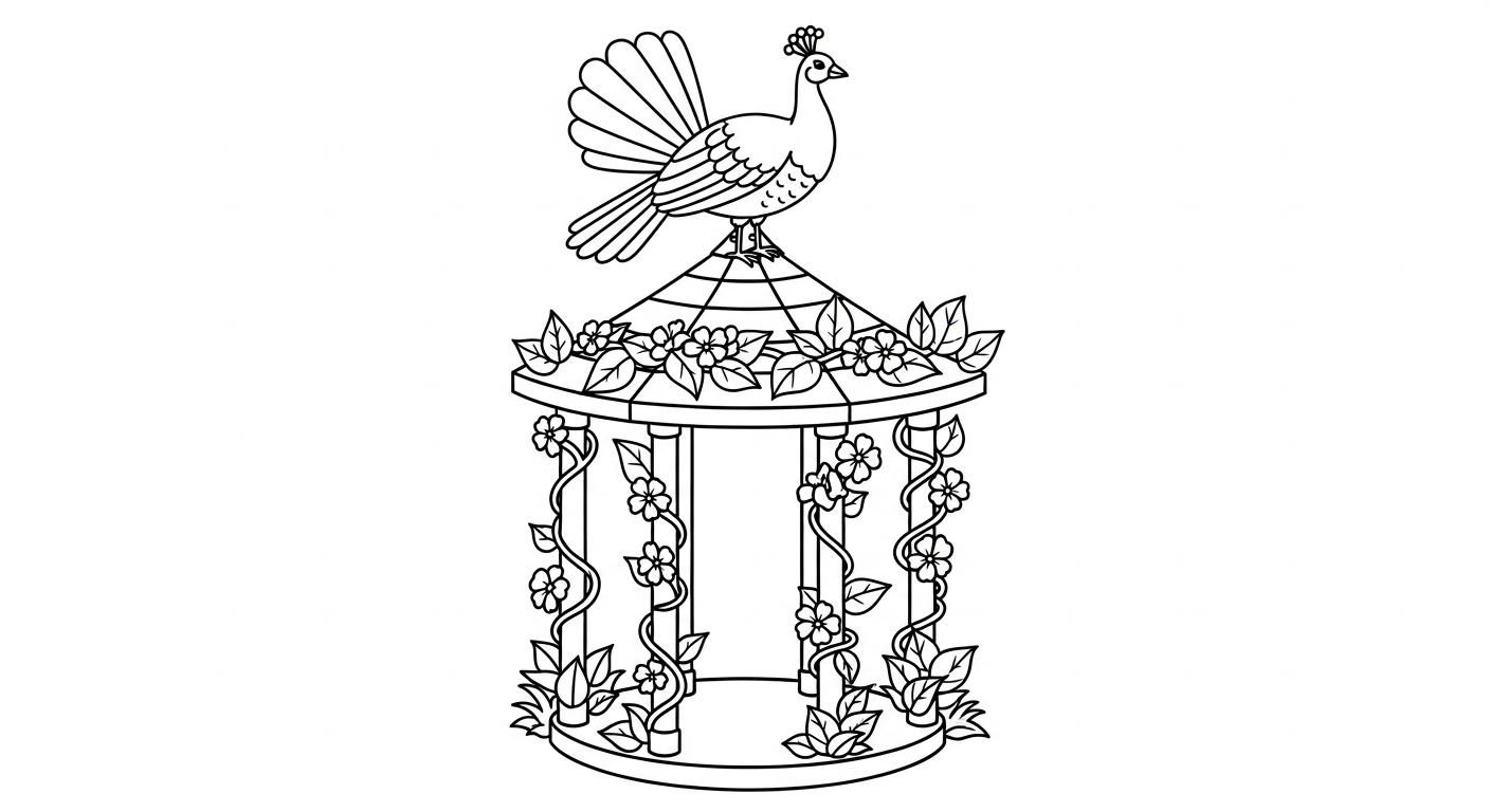 coloriage Paon updated à imprimer gratuitement