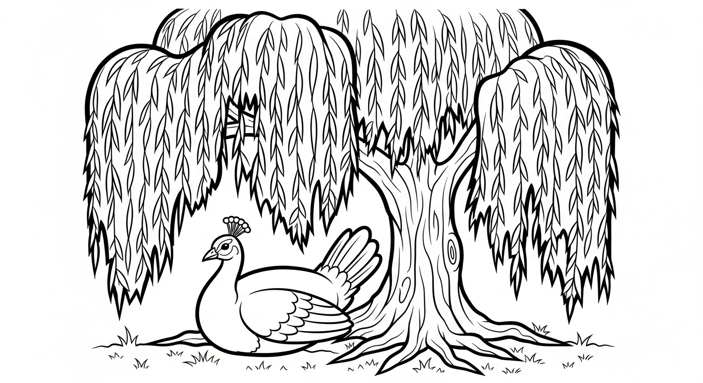 coloriage Paon updated a telecharger