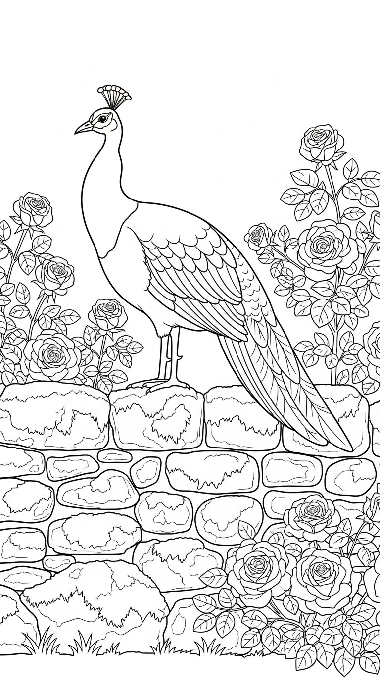 coloriage Paon updated gratuit a imprimer