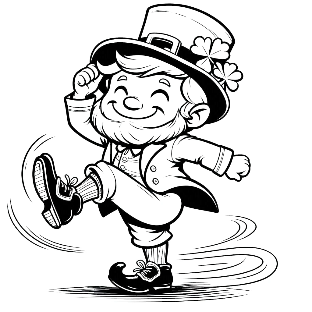 coloriage Leprechaun en ligne
