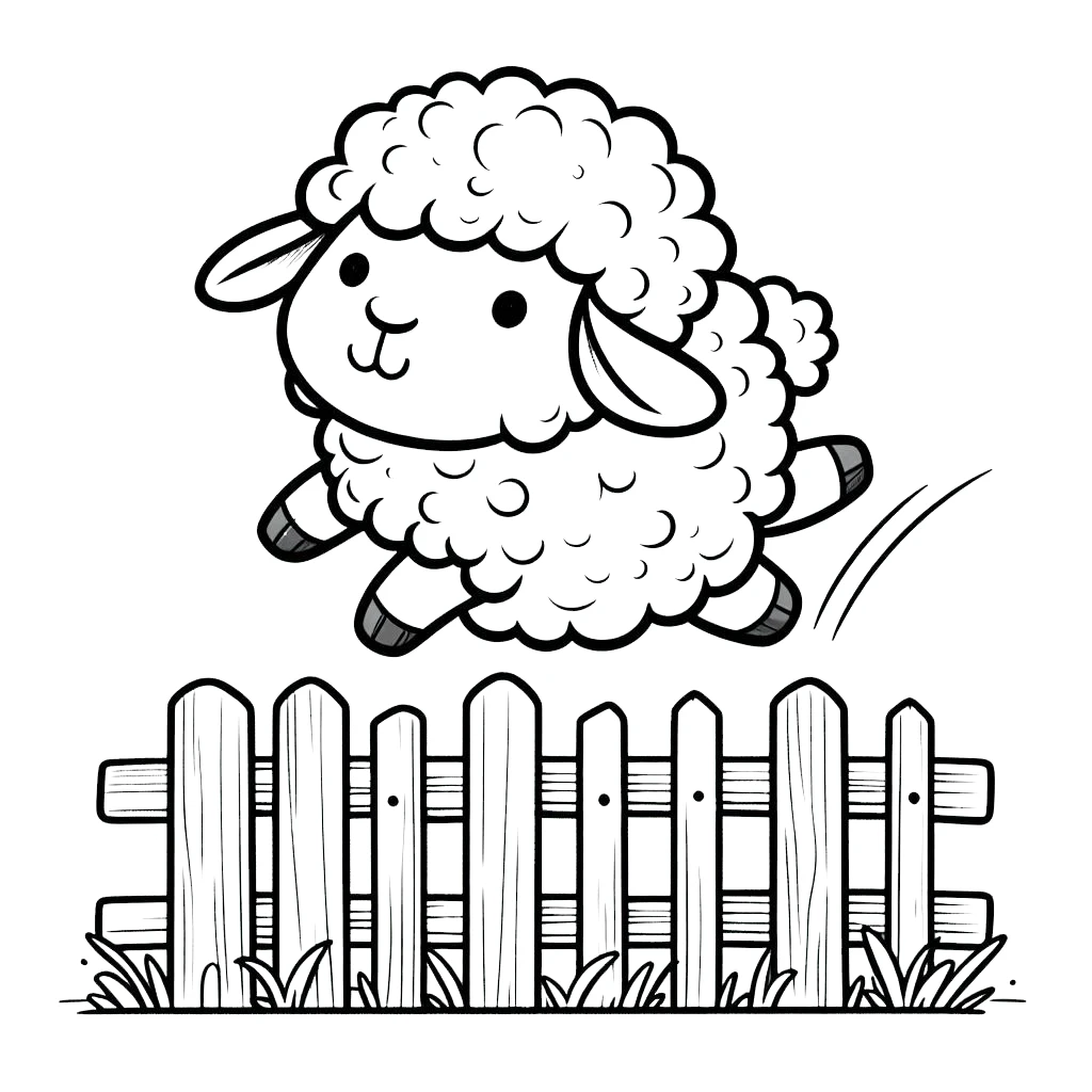 a imprimer coloriage Mouton gratuit