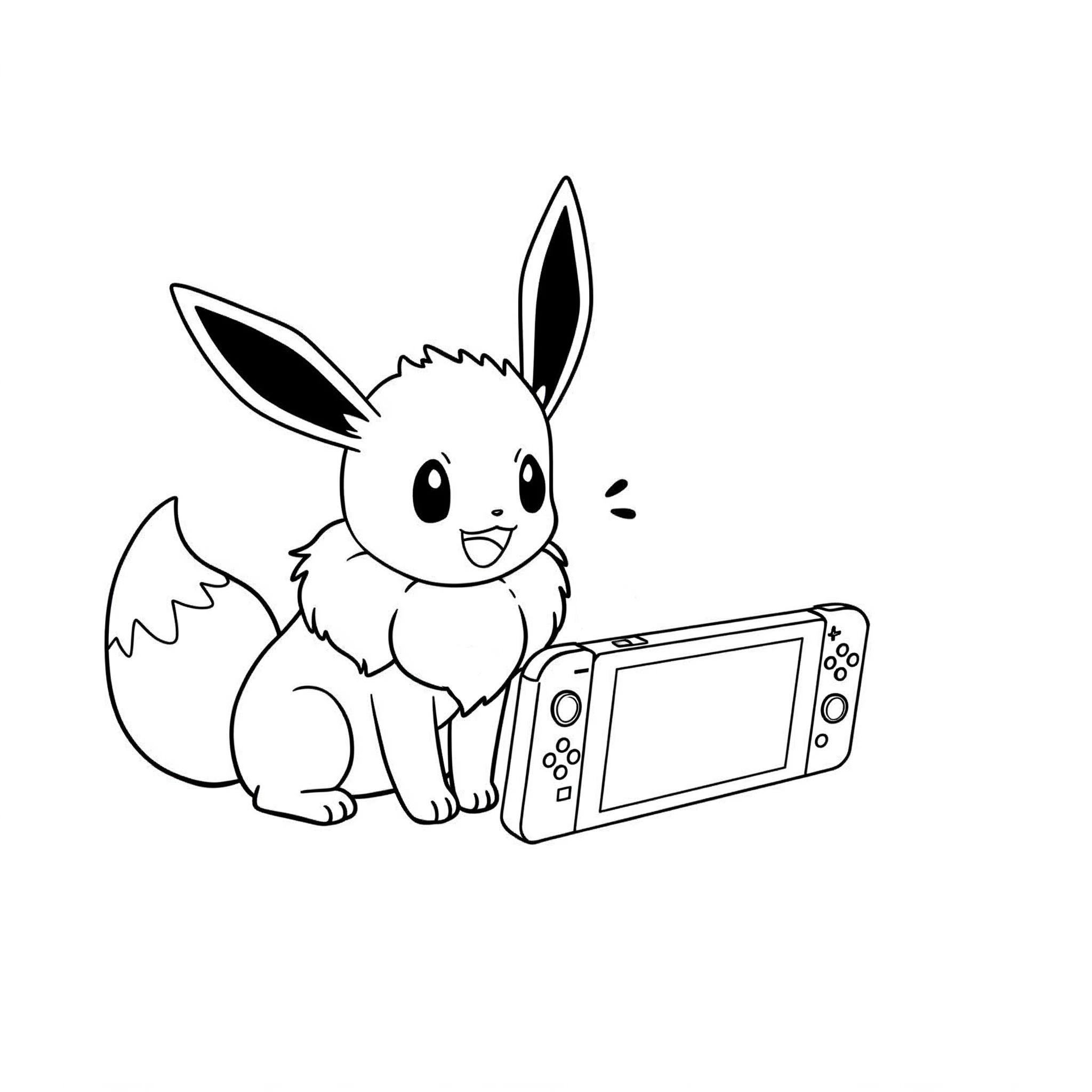 coloriage Nintendo Switch a dessiner en ligne