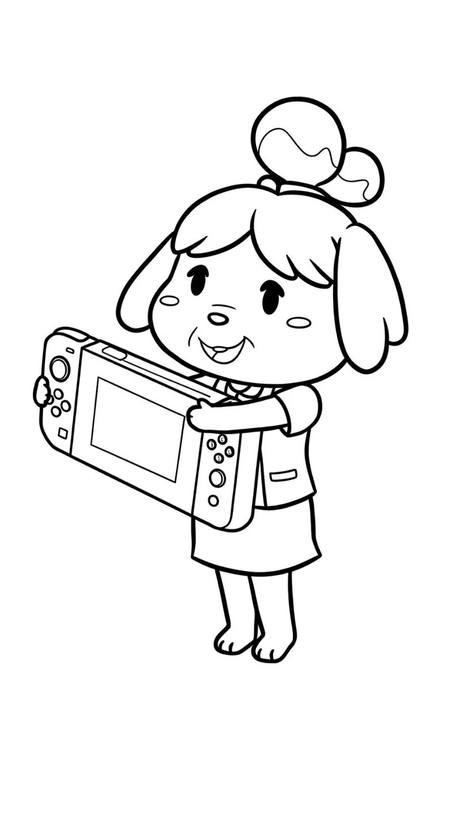 coloriage Nintendo Switch a colorier en ligne gratuitement