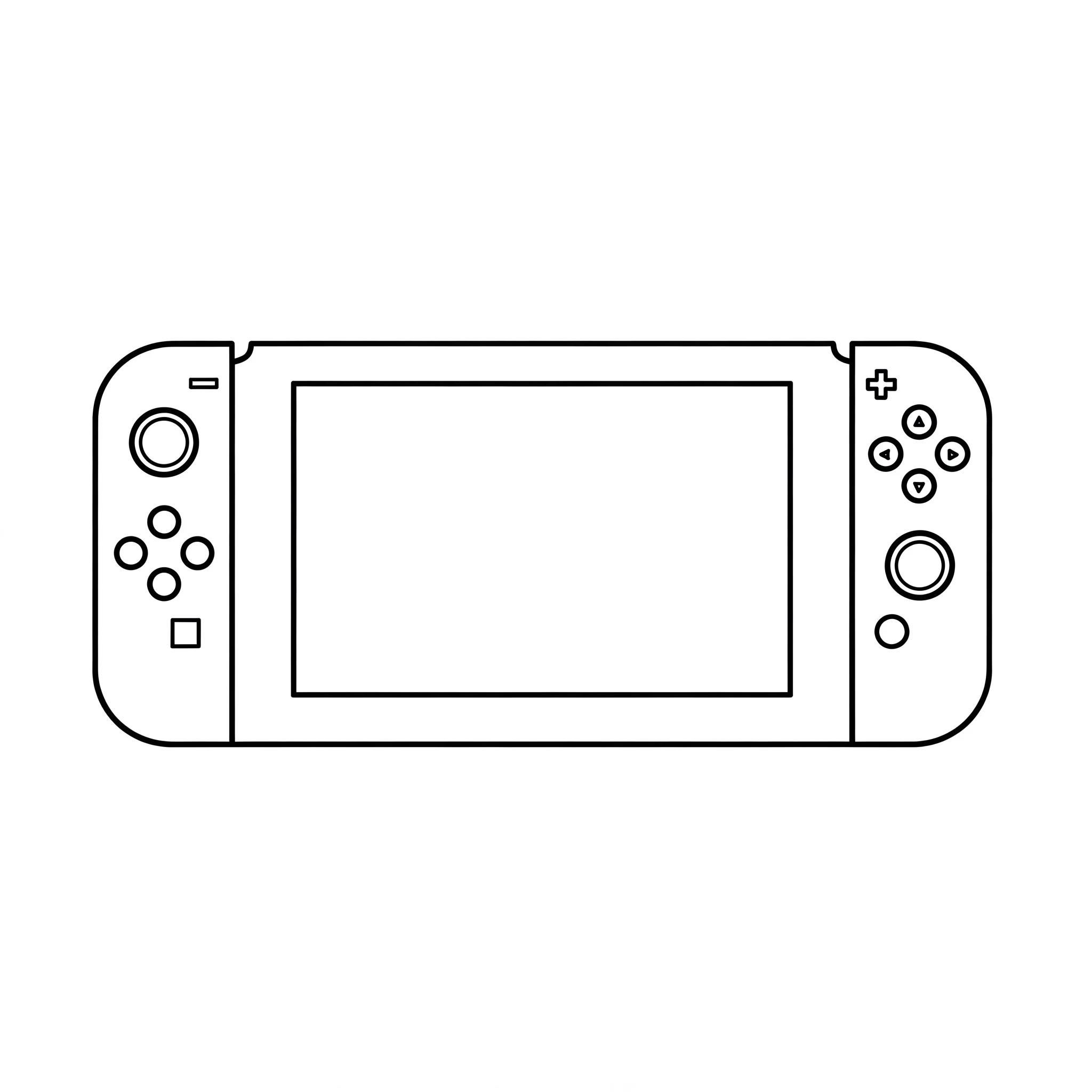 coloriage Nintendo Switch a colorier en ligne gratuitement 2