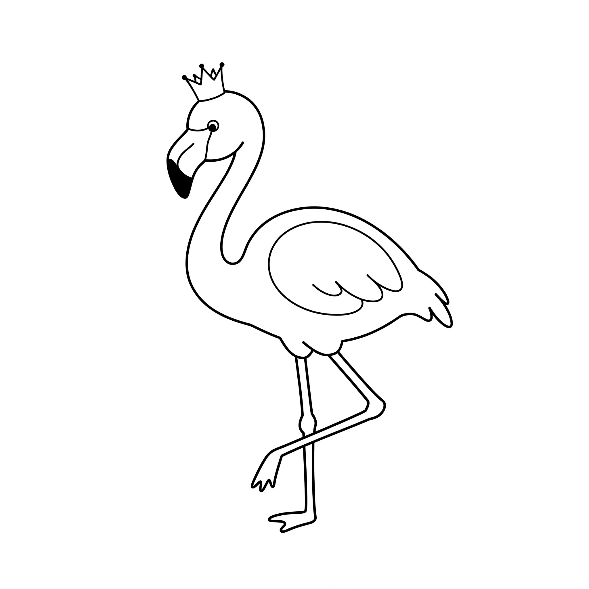 coloriage Flamant Rose en ligne