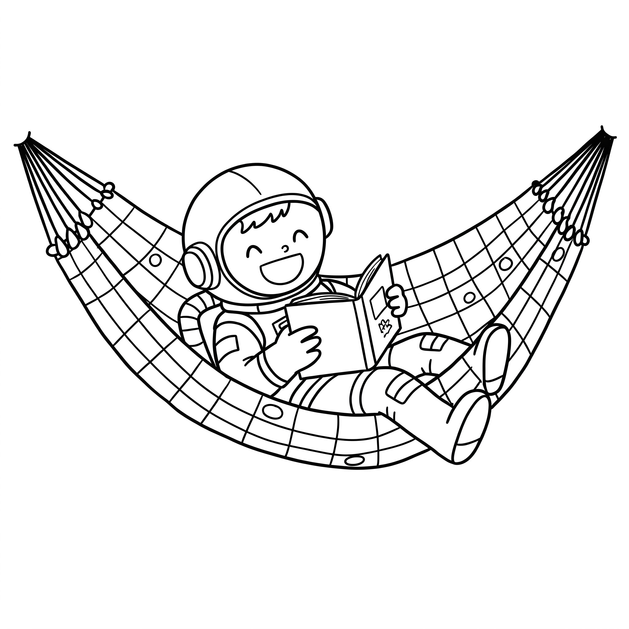 coloriage Astronaute à imprimer pdf