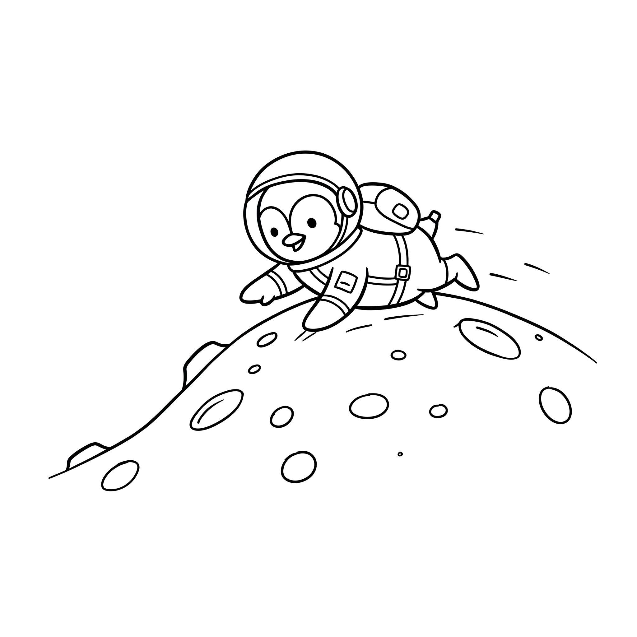 coloriage Astronaute a imprimer gratuitement