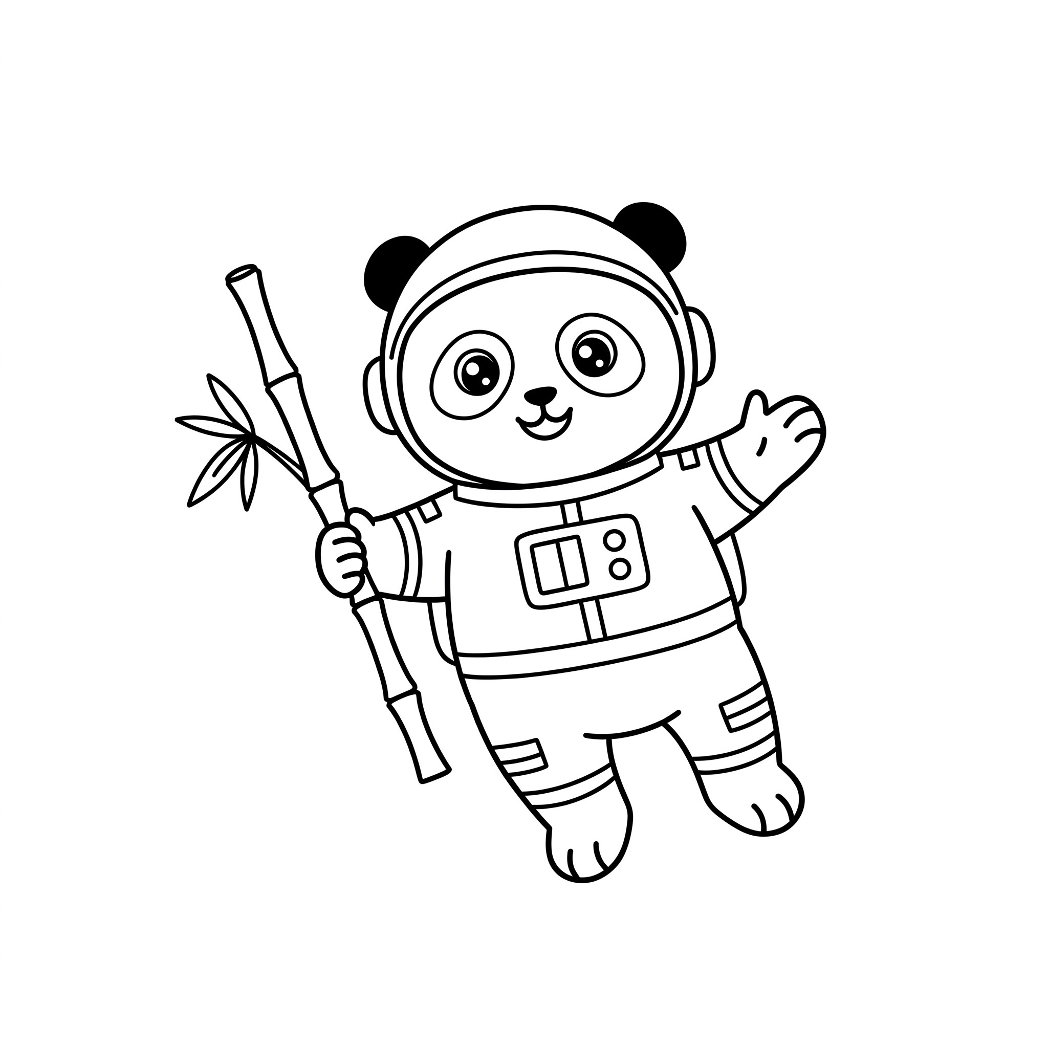 coloriage Astronaute a colorier en ligne gratuitement 1