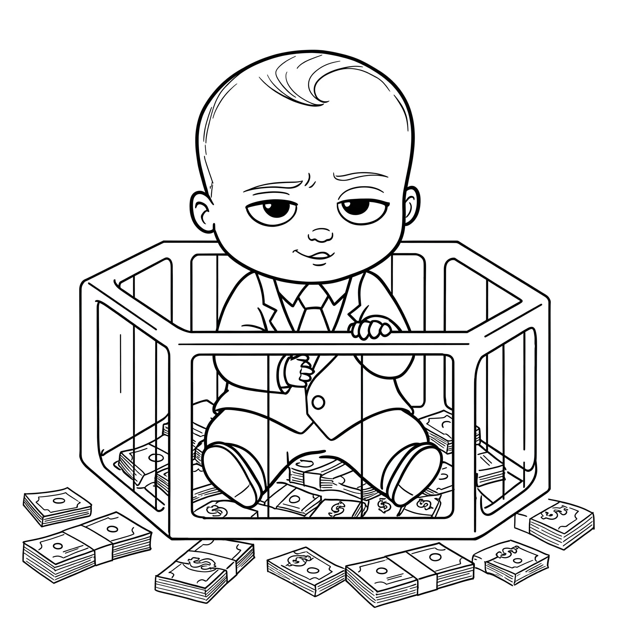 coloriage Baby Boss et dessins