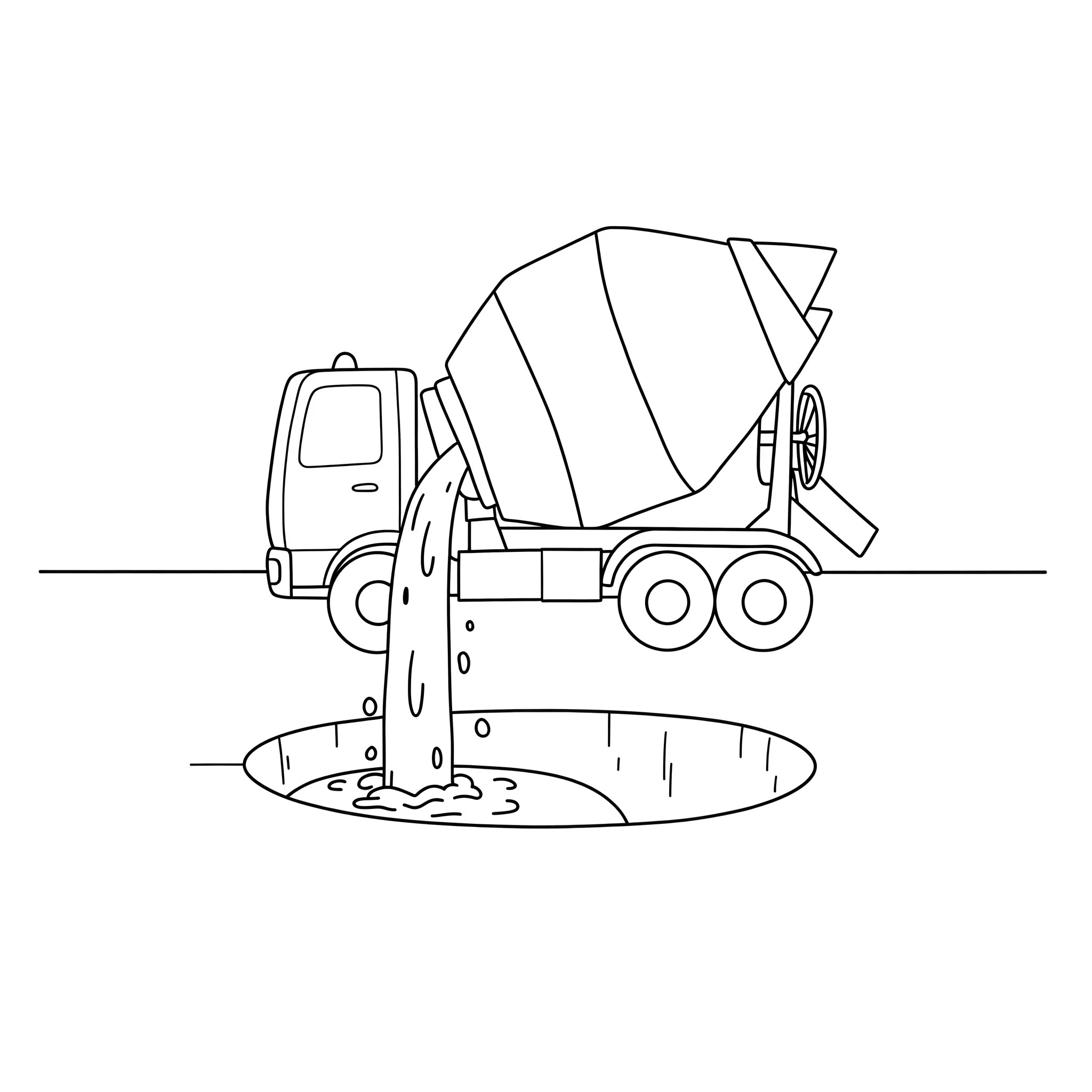 coloriage Chantier à imprimer pour enfant de 8 ans 1