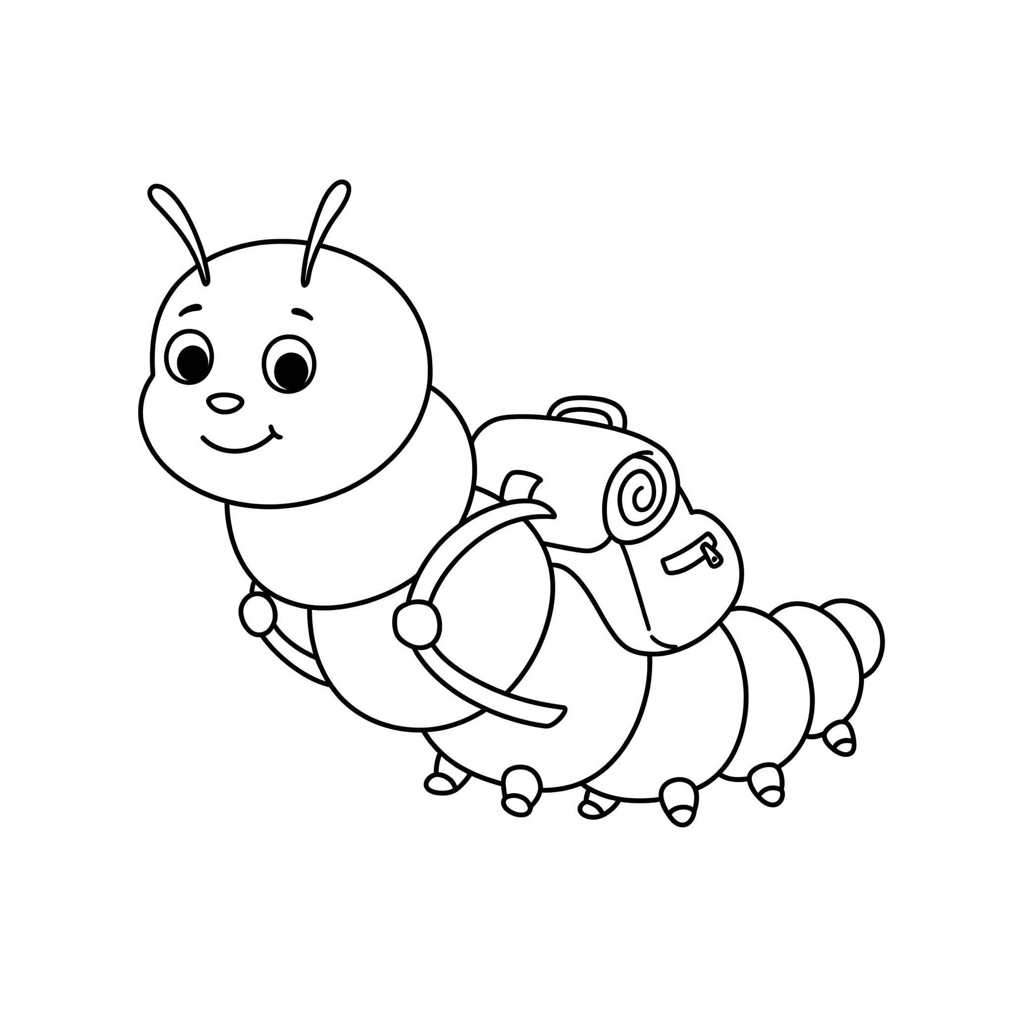 coloriage Chenille et dessins