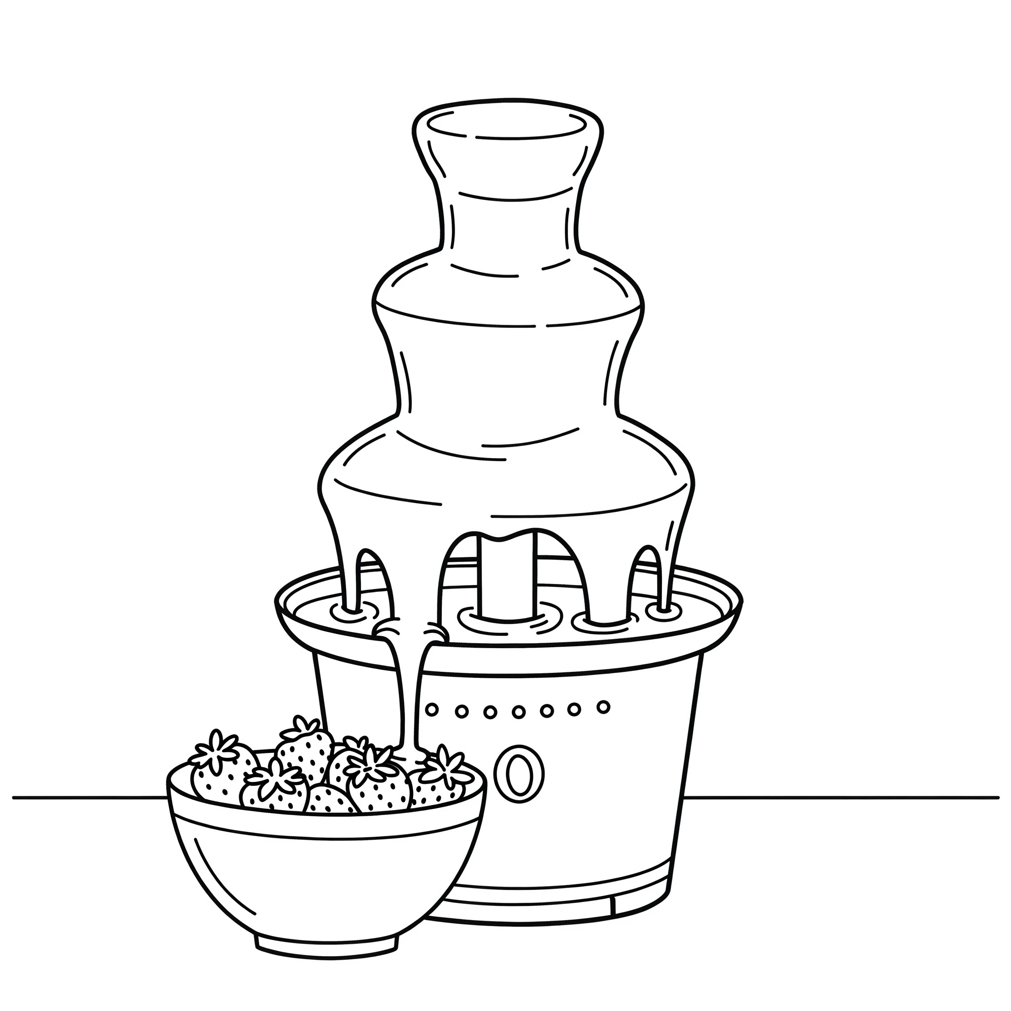 coloriage Chocolat à imprimer pour enfant de 12 ans