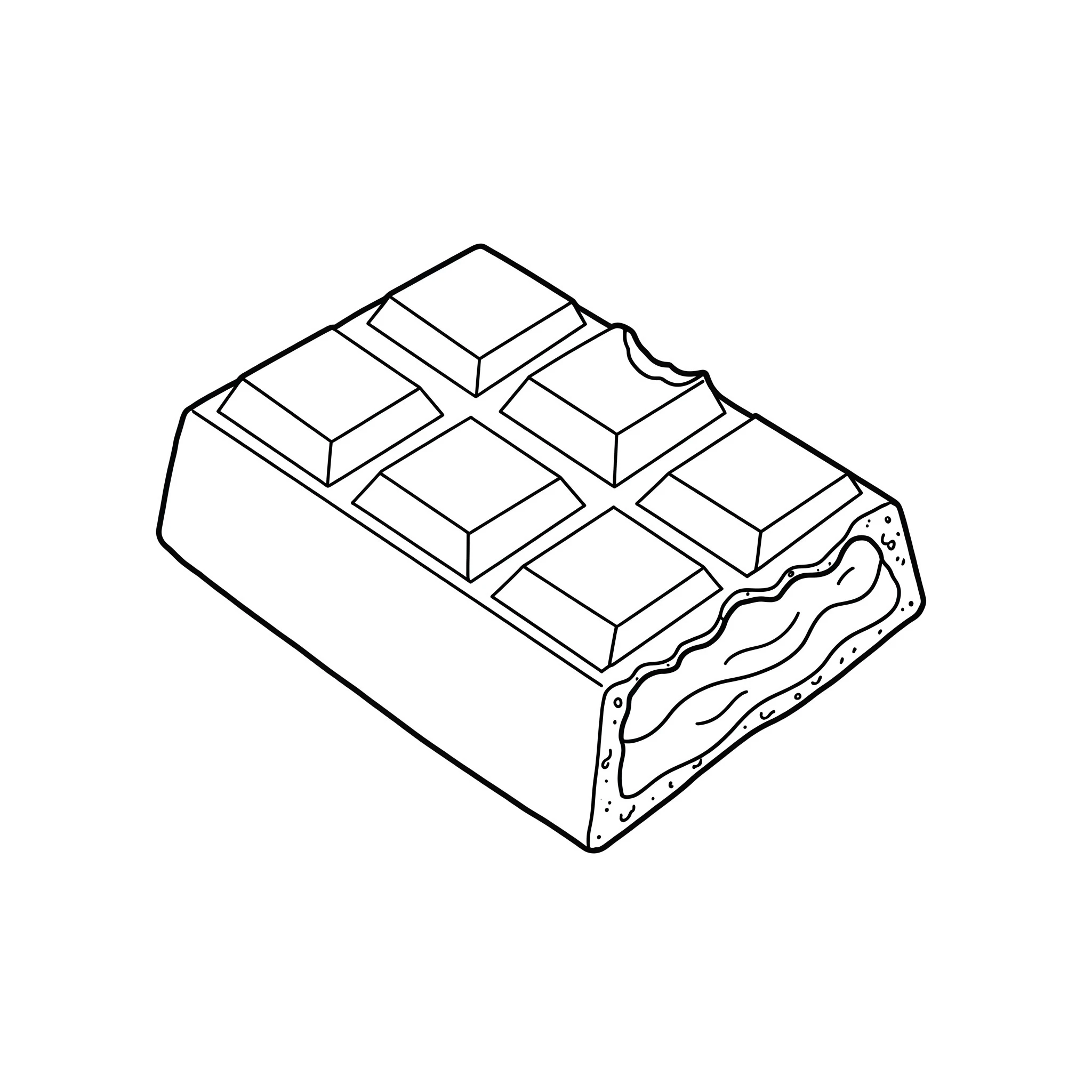 a imprimer coloriage Chocolat gratuit 1