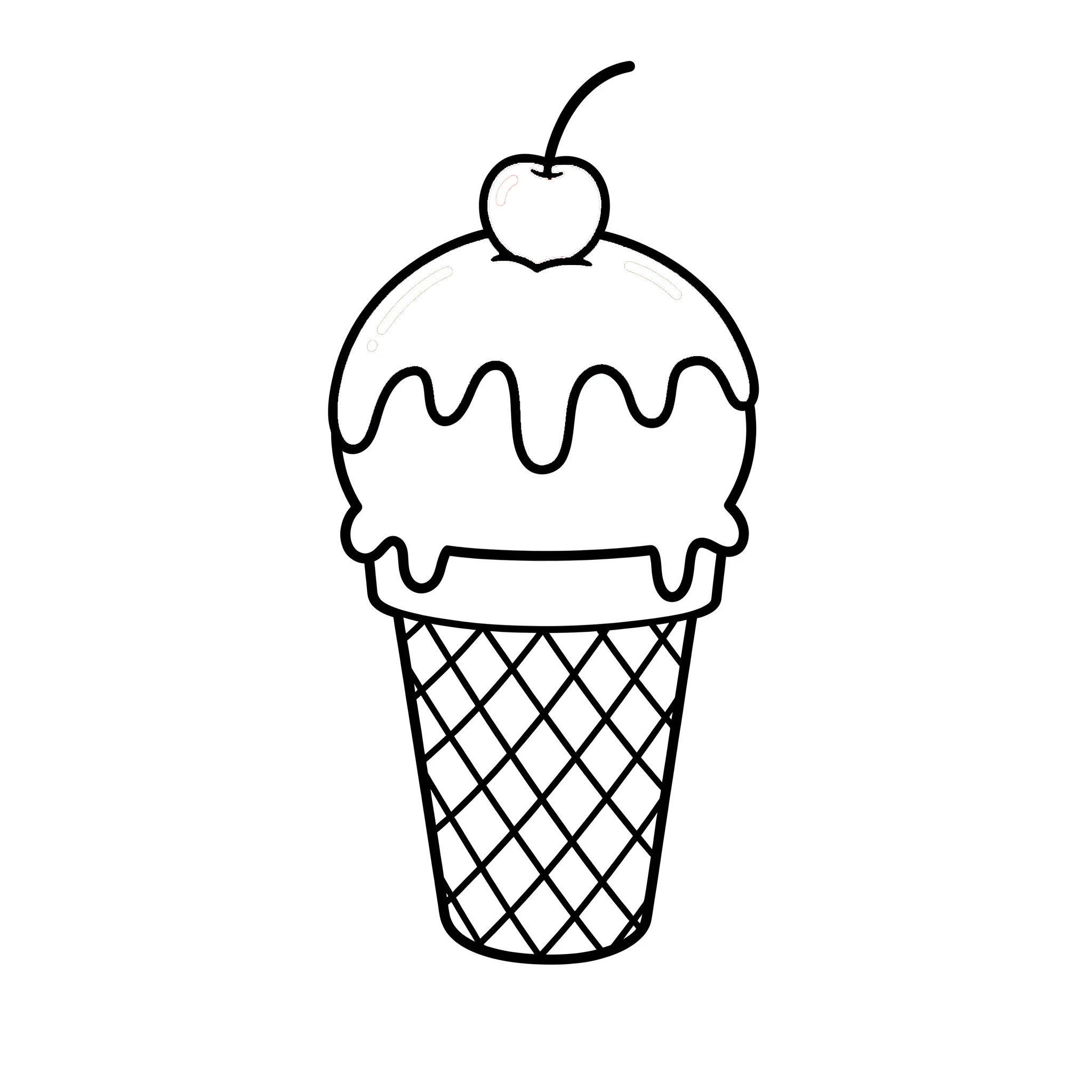 coloriage Chocolat à imprimer gratuit