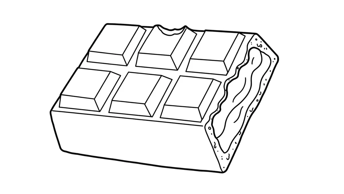 coloriage Chocolat en ligne pour enfant