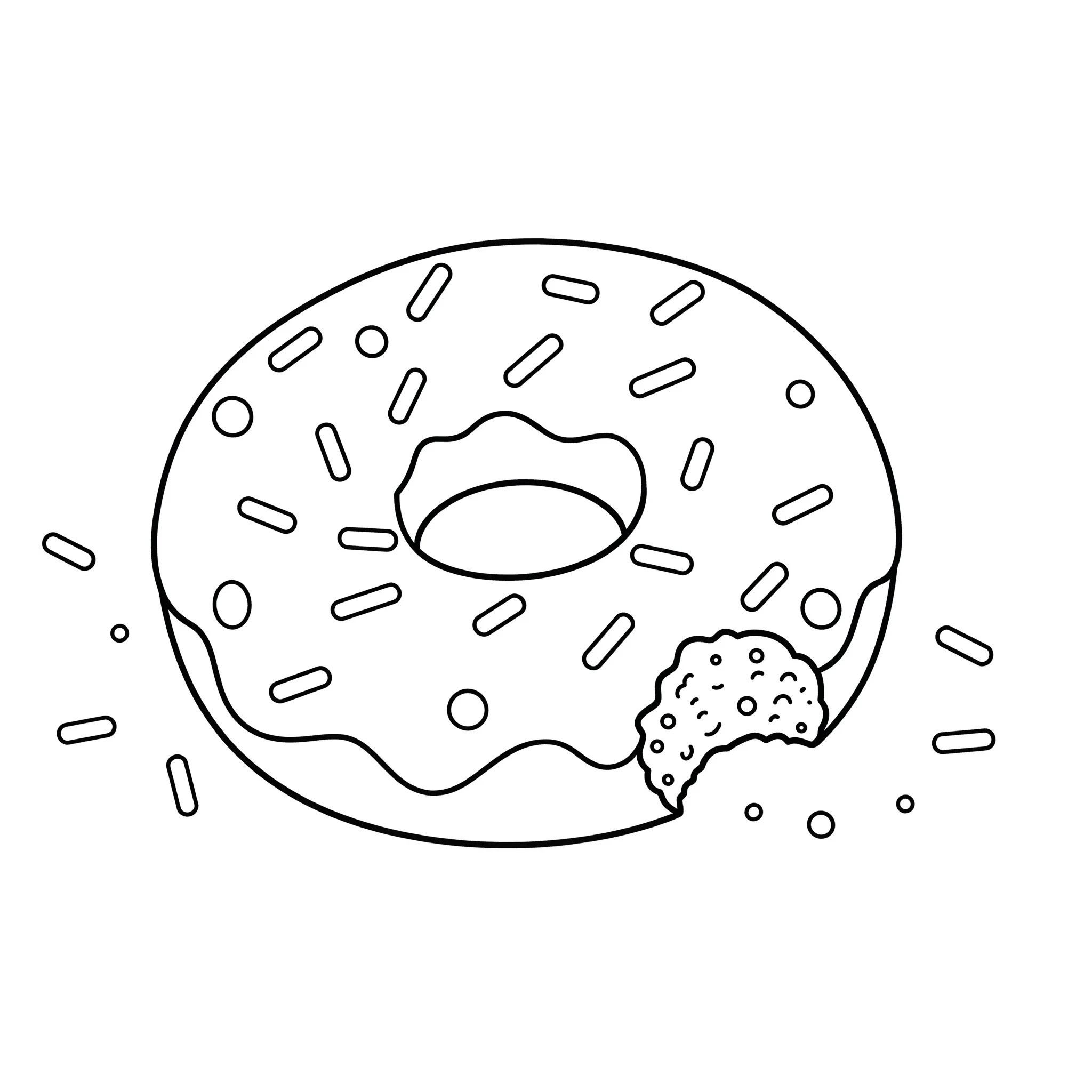 coloriage Chocolat gratuit 1