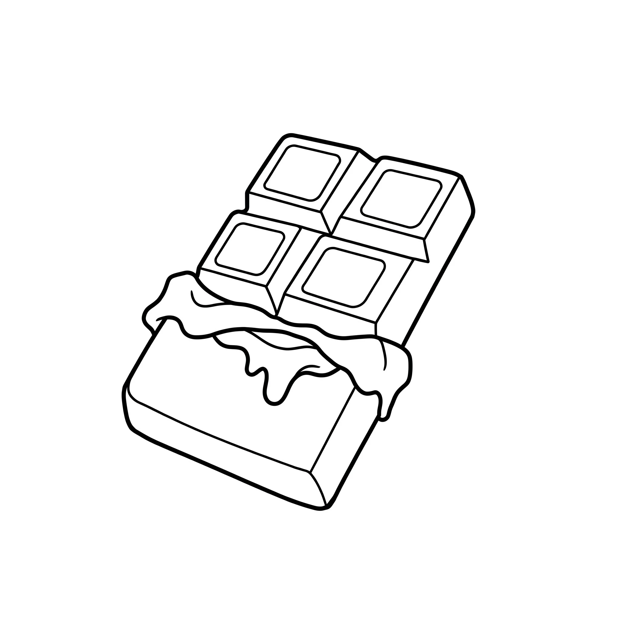coloriage Chocolat educatif pour enfant