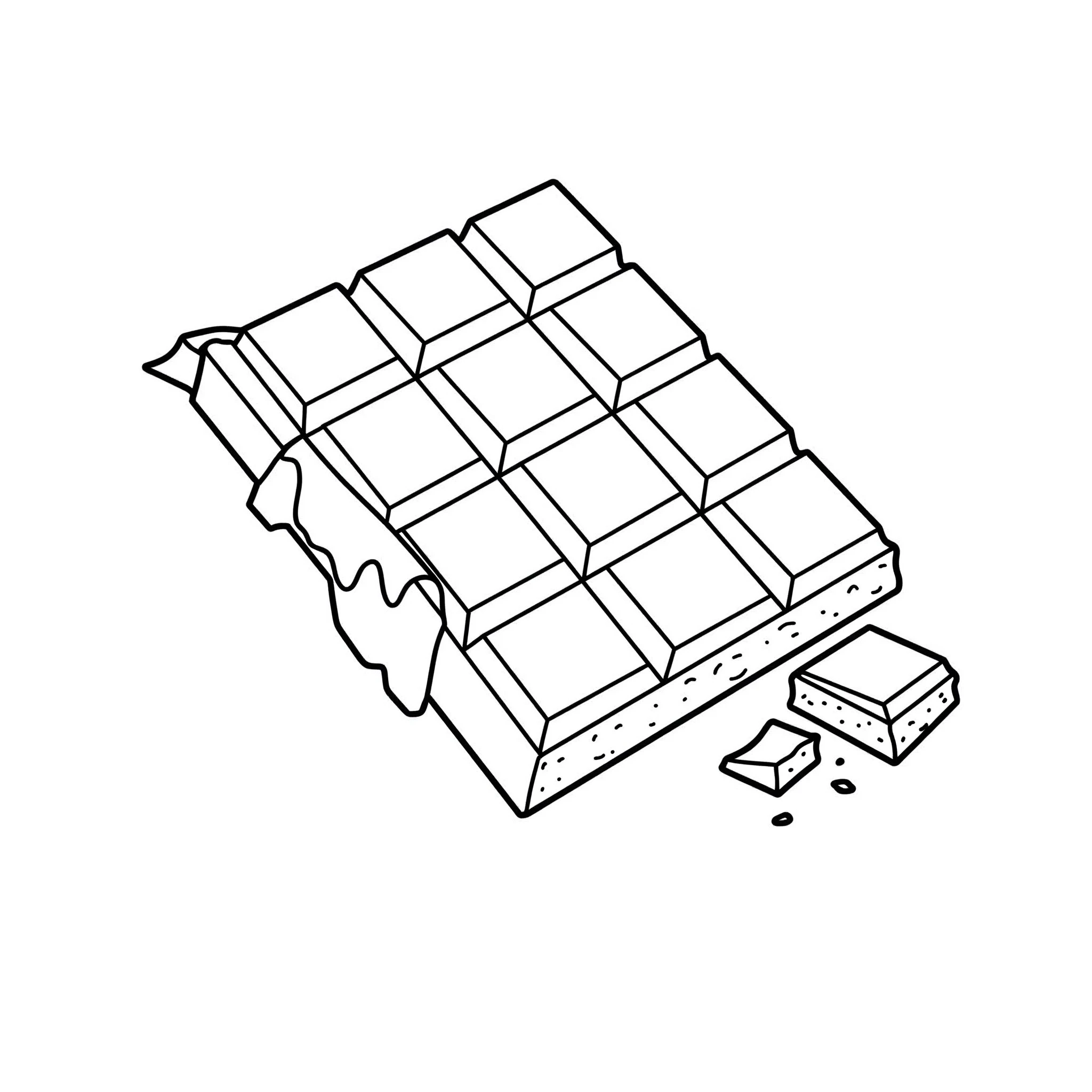 coloriage Chocolat a colorier en ligne