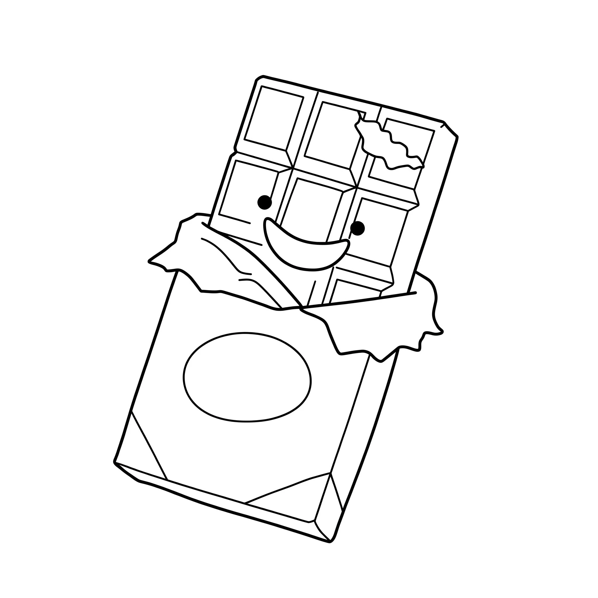 coloriage Chocolat en ligne