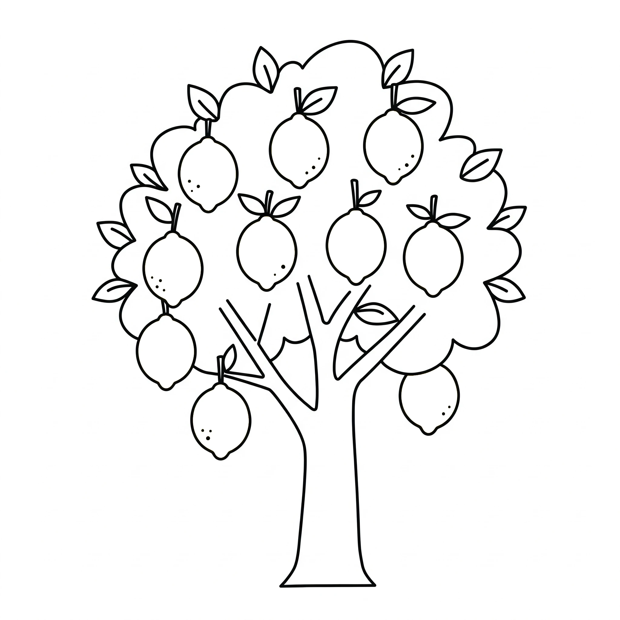 coloriage Citron a dessiner en ligne