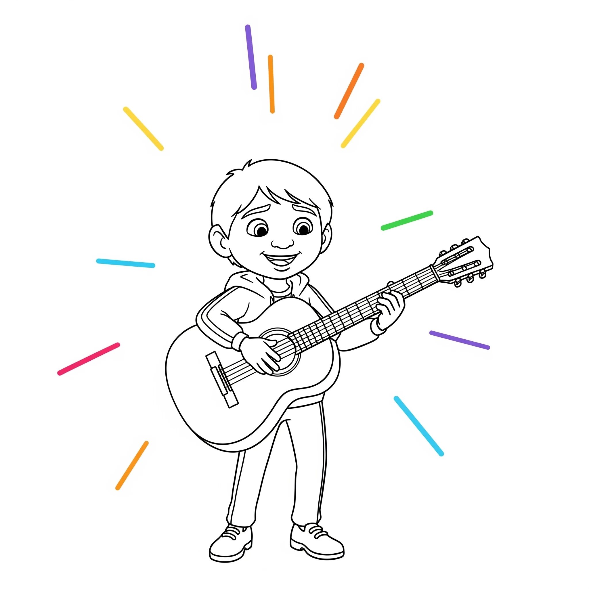coloriage Coco gratuit