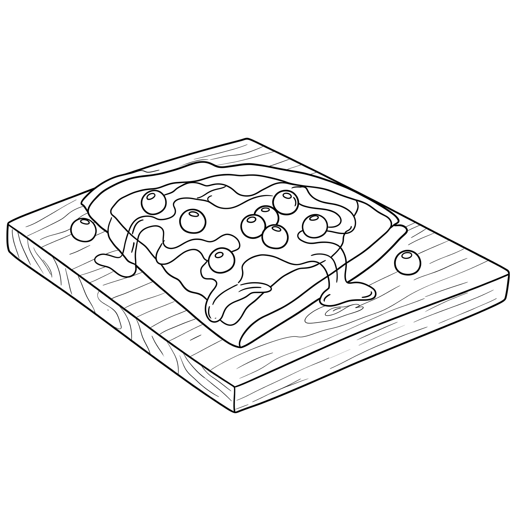 coloriage Crepes à imprimer gratuitement 1