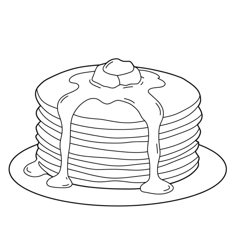 Coloriage Crepes