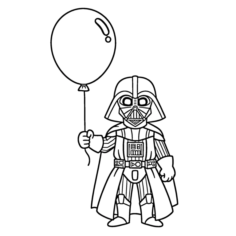 Coloriage Dark Vador