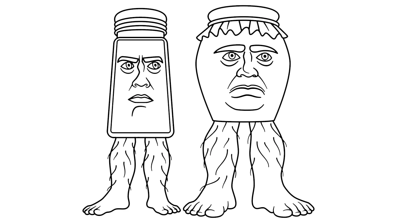 coloriage Italian Brainrot pour enfants à imprimer