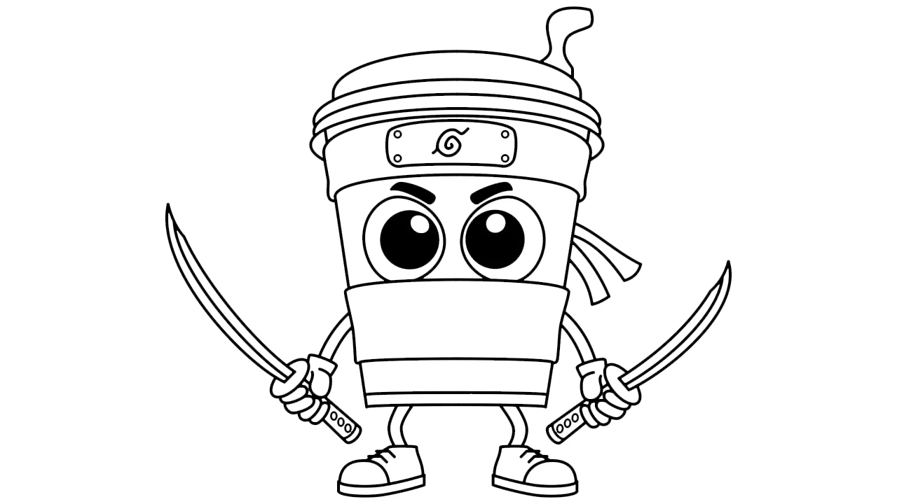 coloriage Italian Brainrot à imprimer pour enfant de 12 ans 1