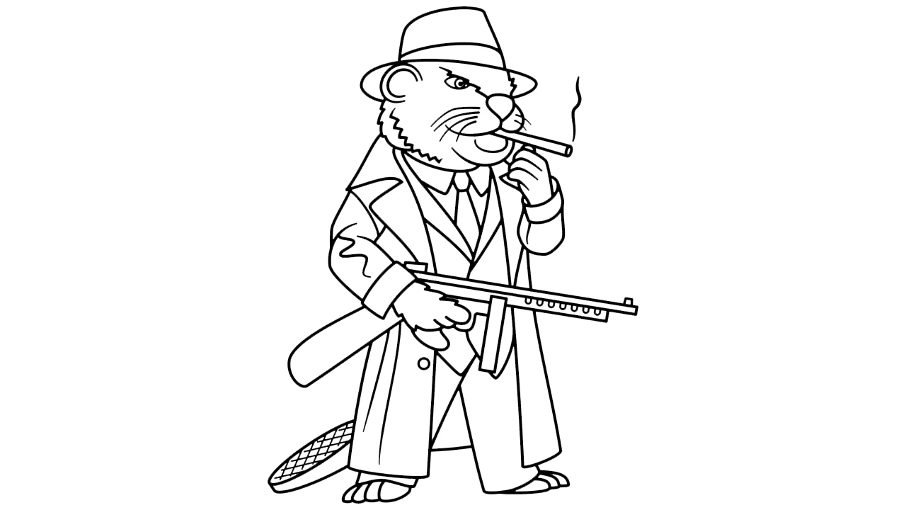coloriage Italian Brainrot gratuit pour enfants