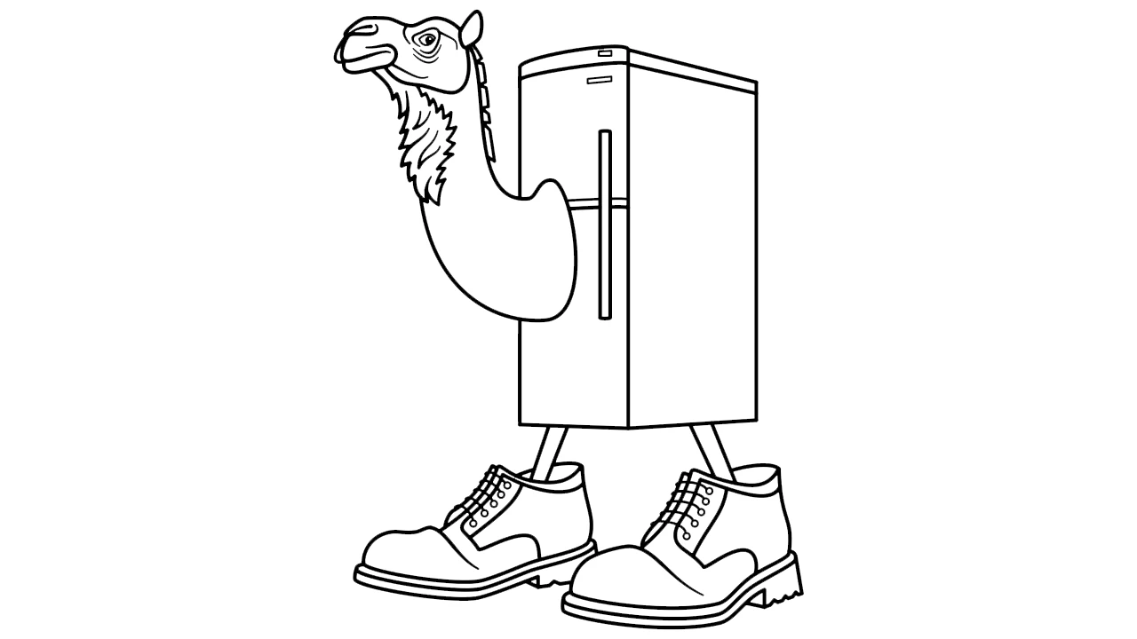 coloriage Italian Brainrot pour enfant a imprimer gratuit