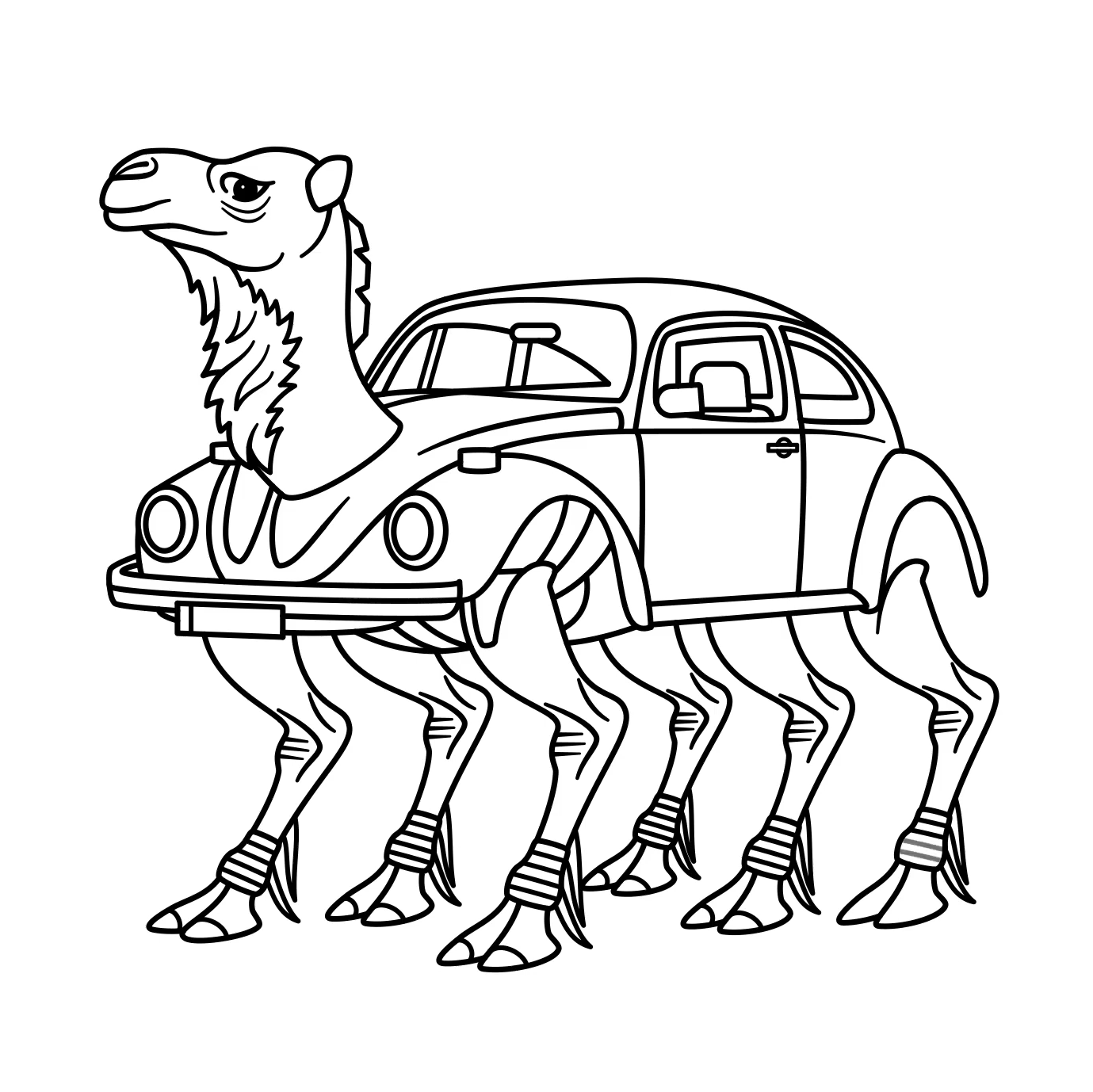 coloriage Italian Brainrot à imprimer pour enfants