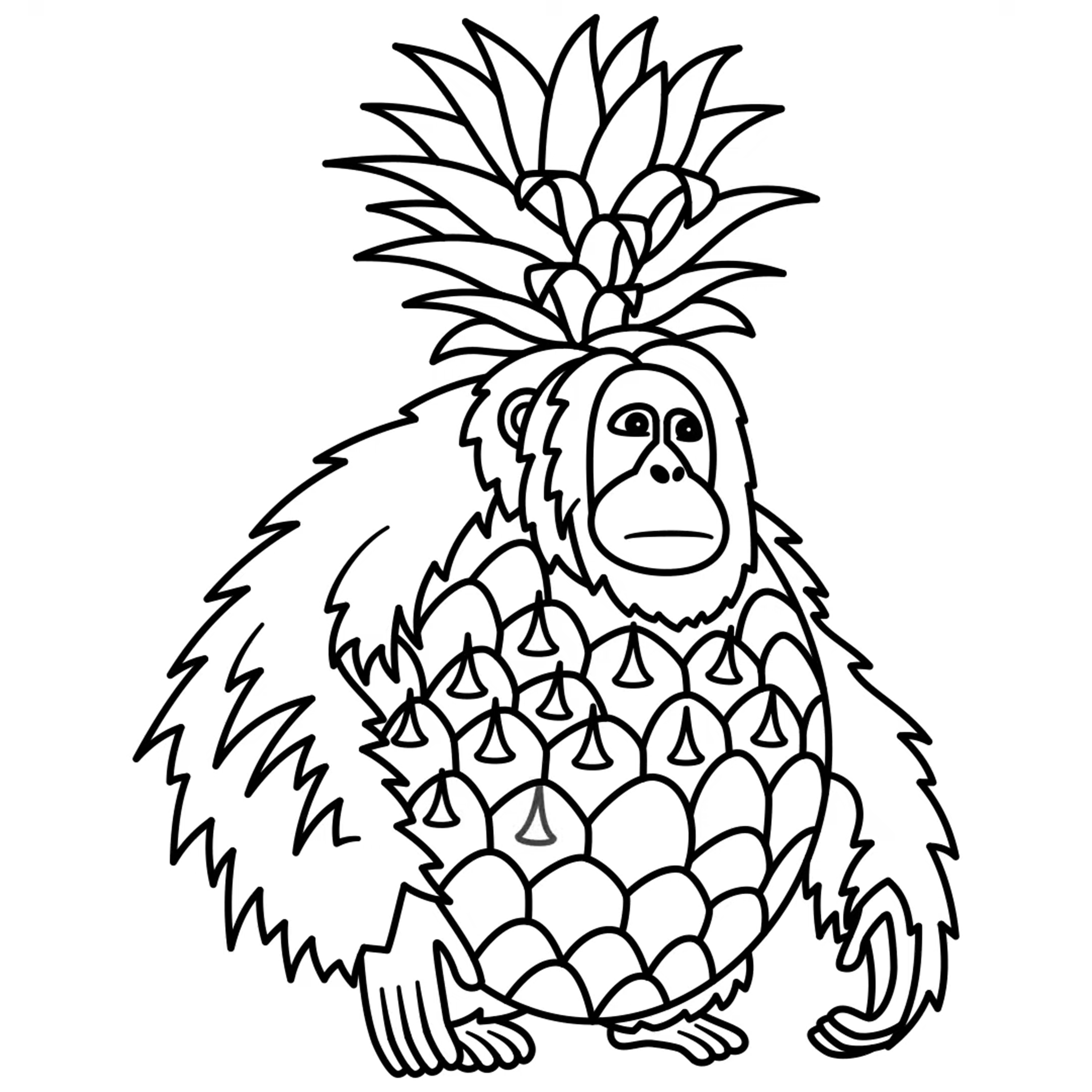 coloriage Italian Brainrot en ligne pour enfant