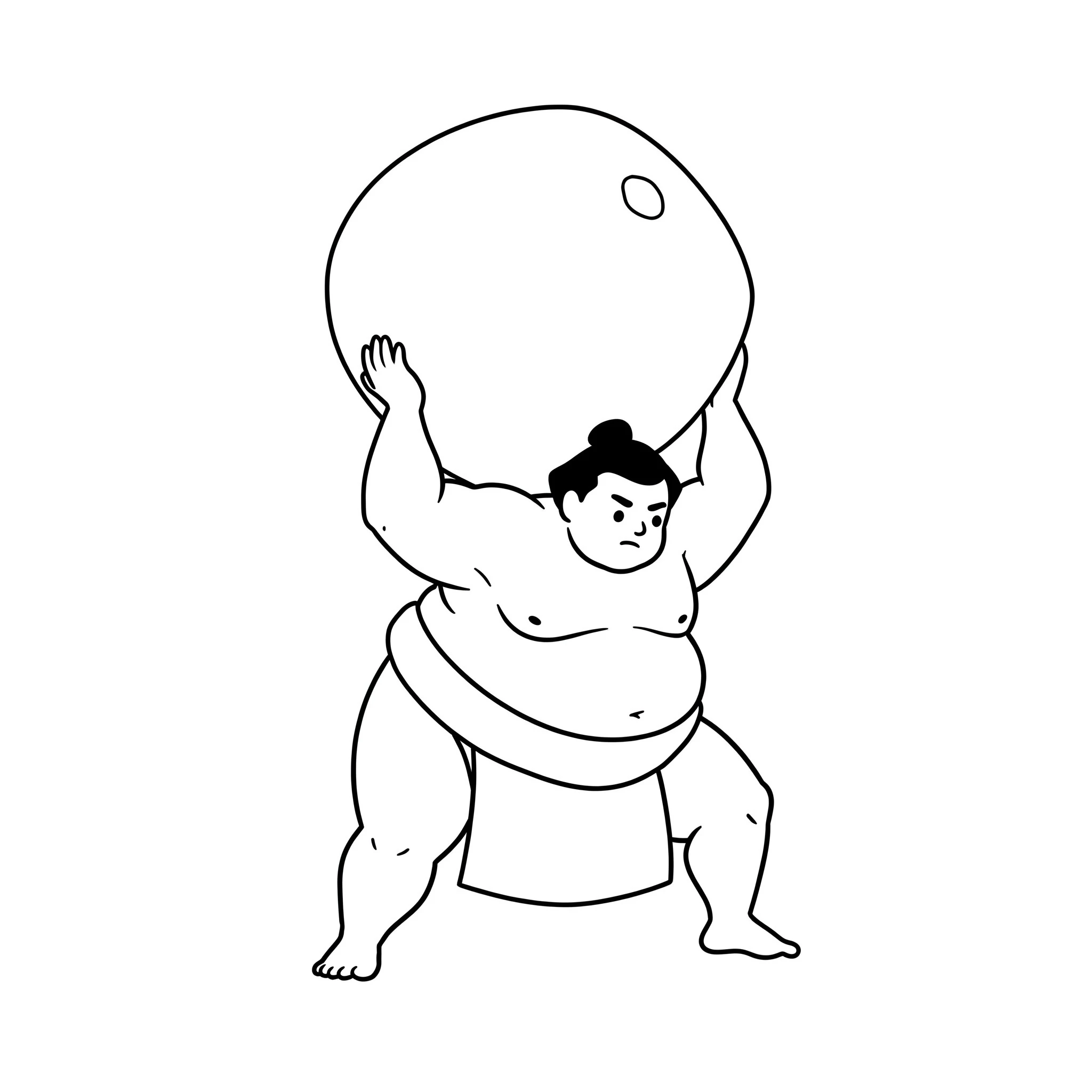 coloriage Japon à imprimer pour enfants
