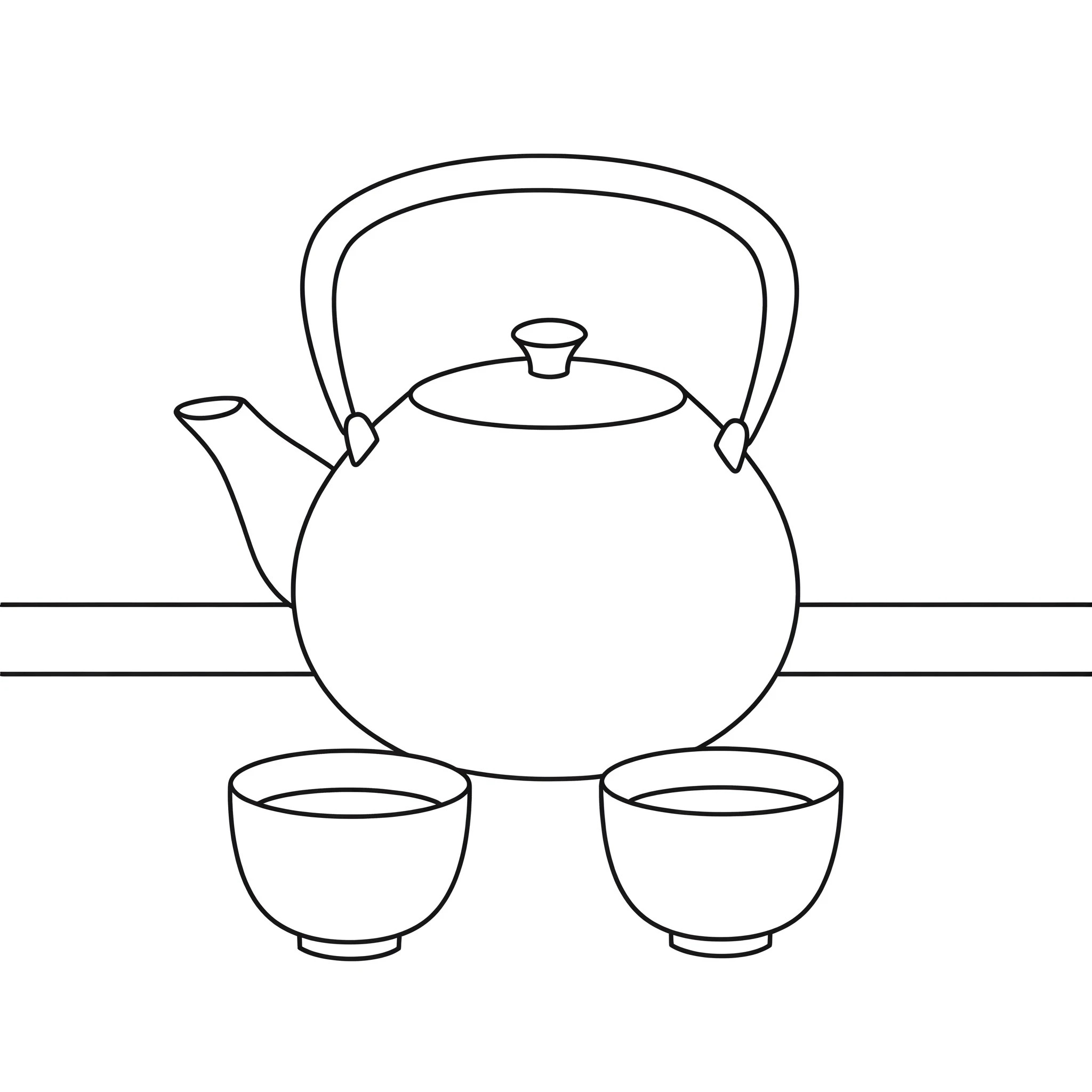 coloriage Japon pour enfant de 4 ans