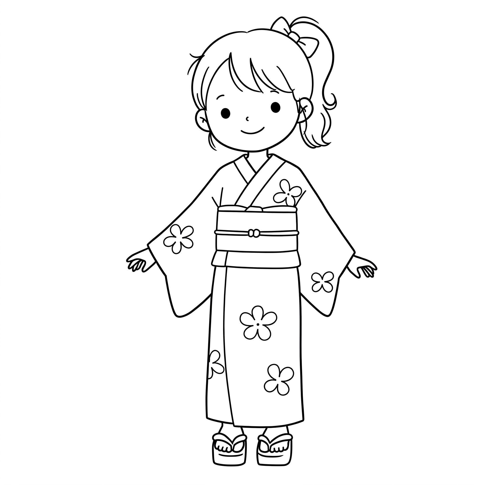 coloriage Japon pour enfants