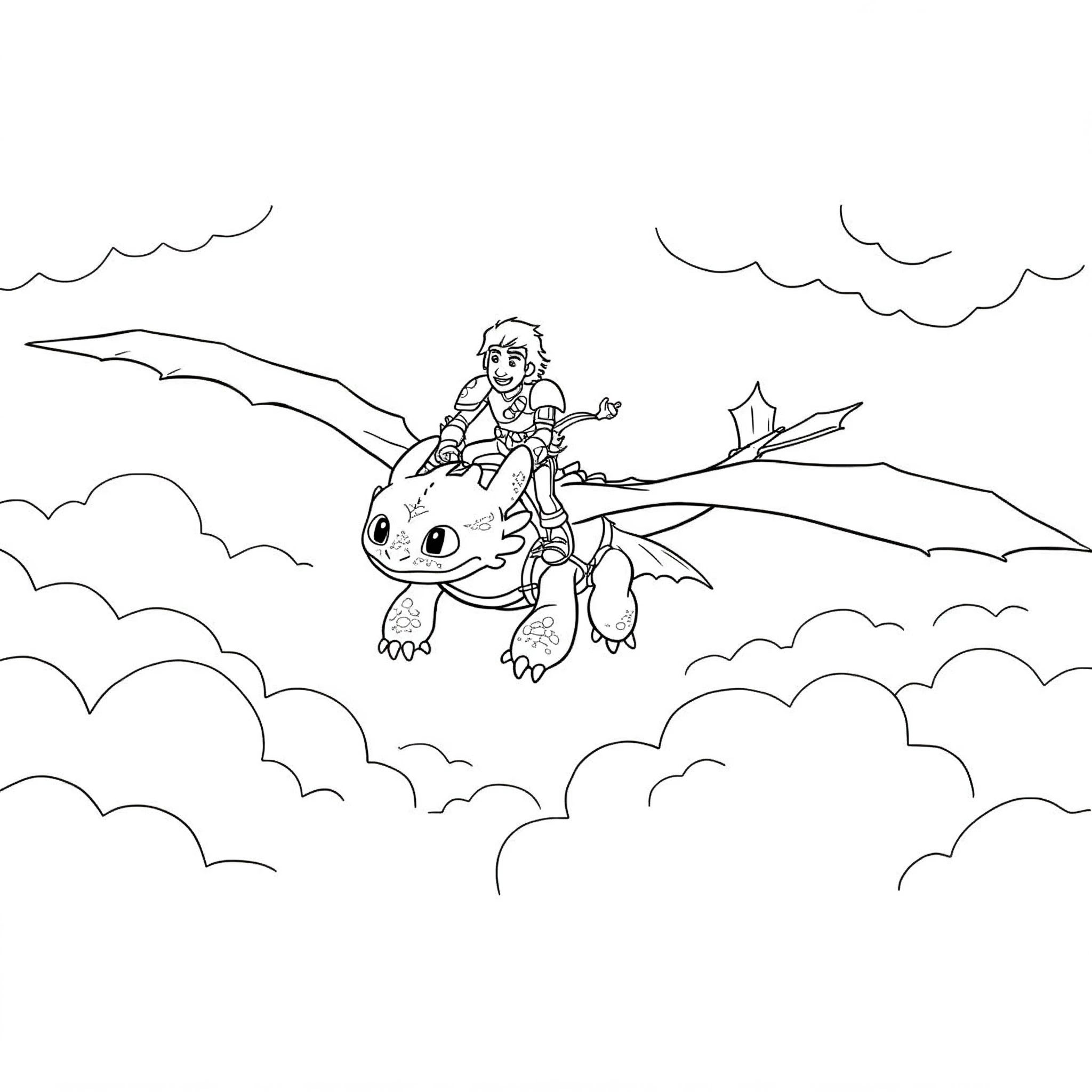 coloriage Krokmou pour enfant de 3 ans