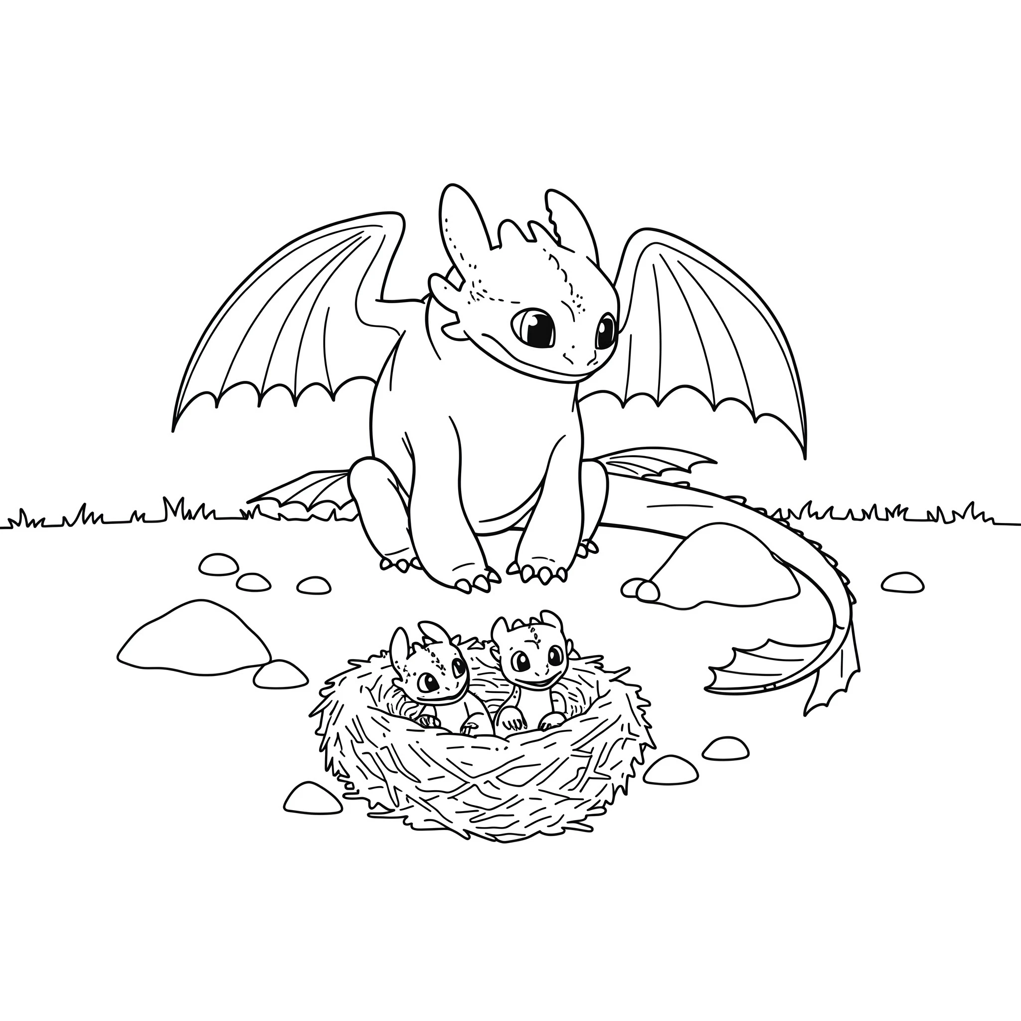 coloriage Krokmou gratuit 1