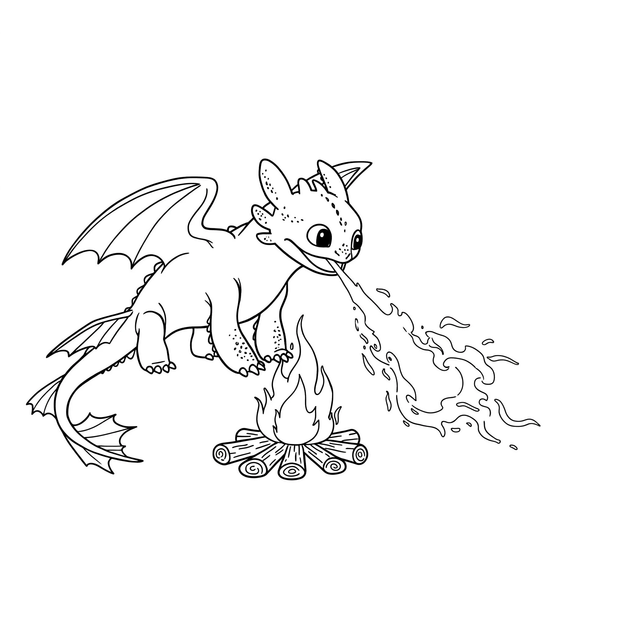 coloriage Krokmou pour primaire