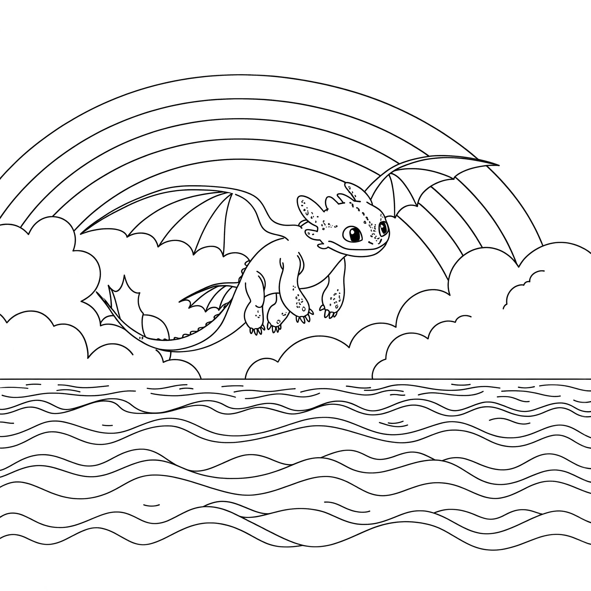 coloriage Krokmou a dessiner en ligne 1