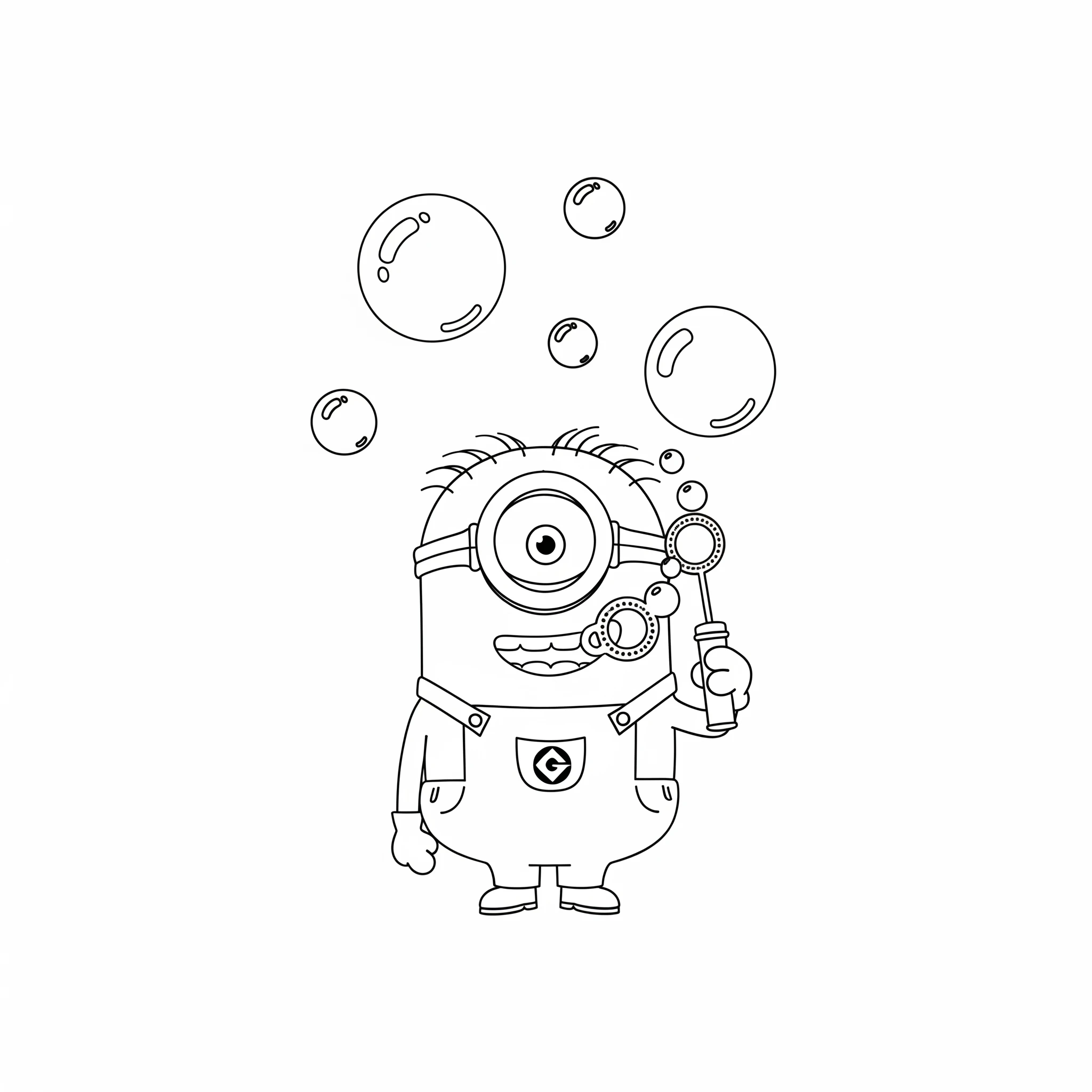 coloriage Minions pour enfants à imprimer