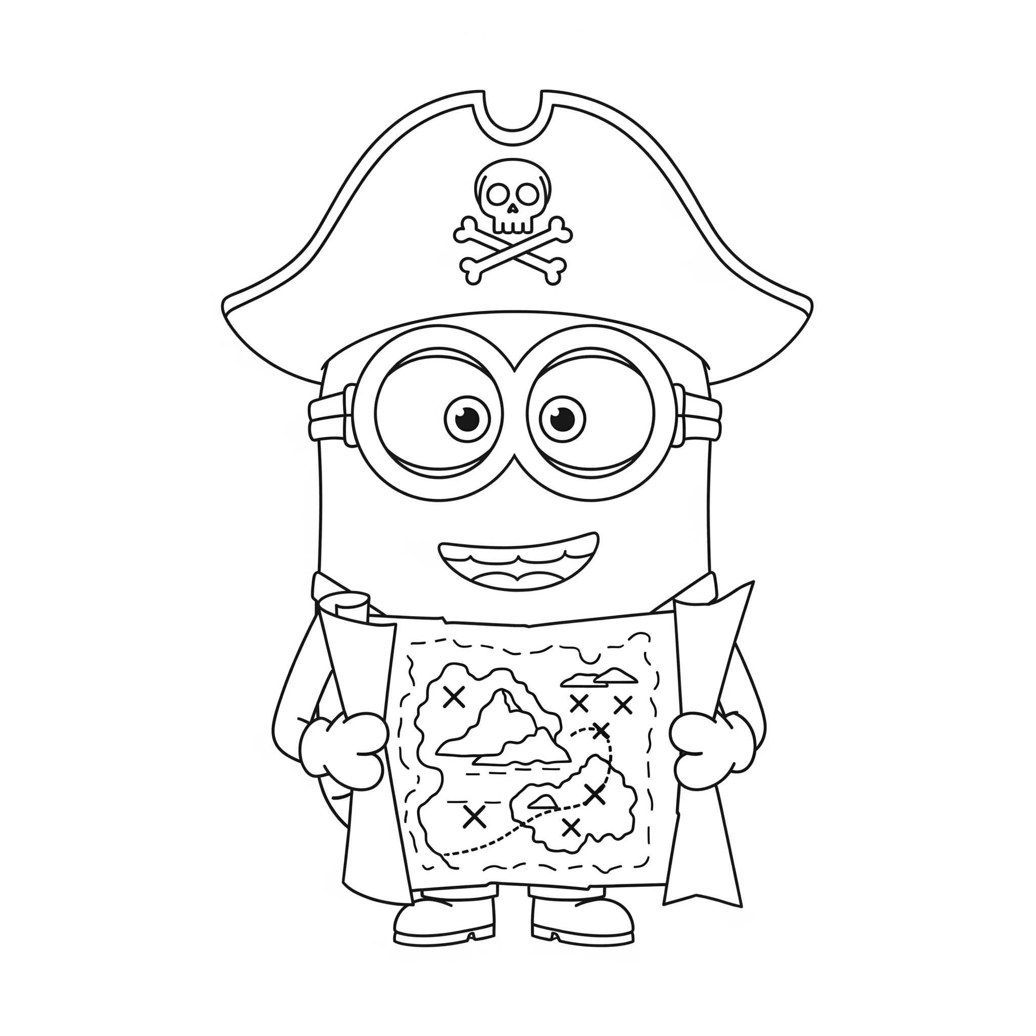 coloriage Minions et dessin a imprimer