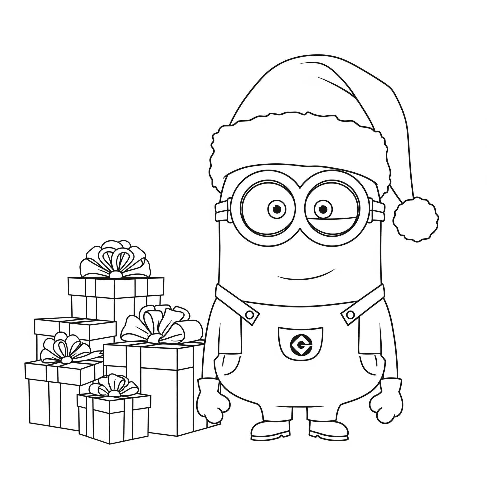 coloriage Minions de pour enfants