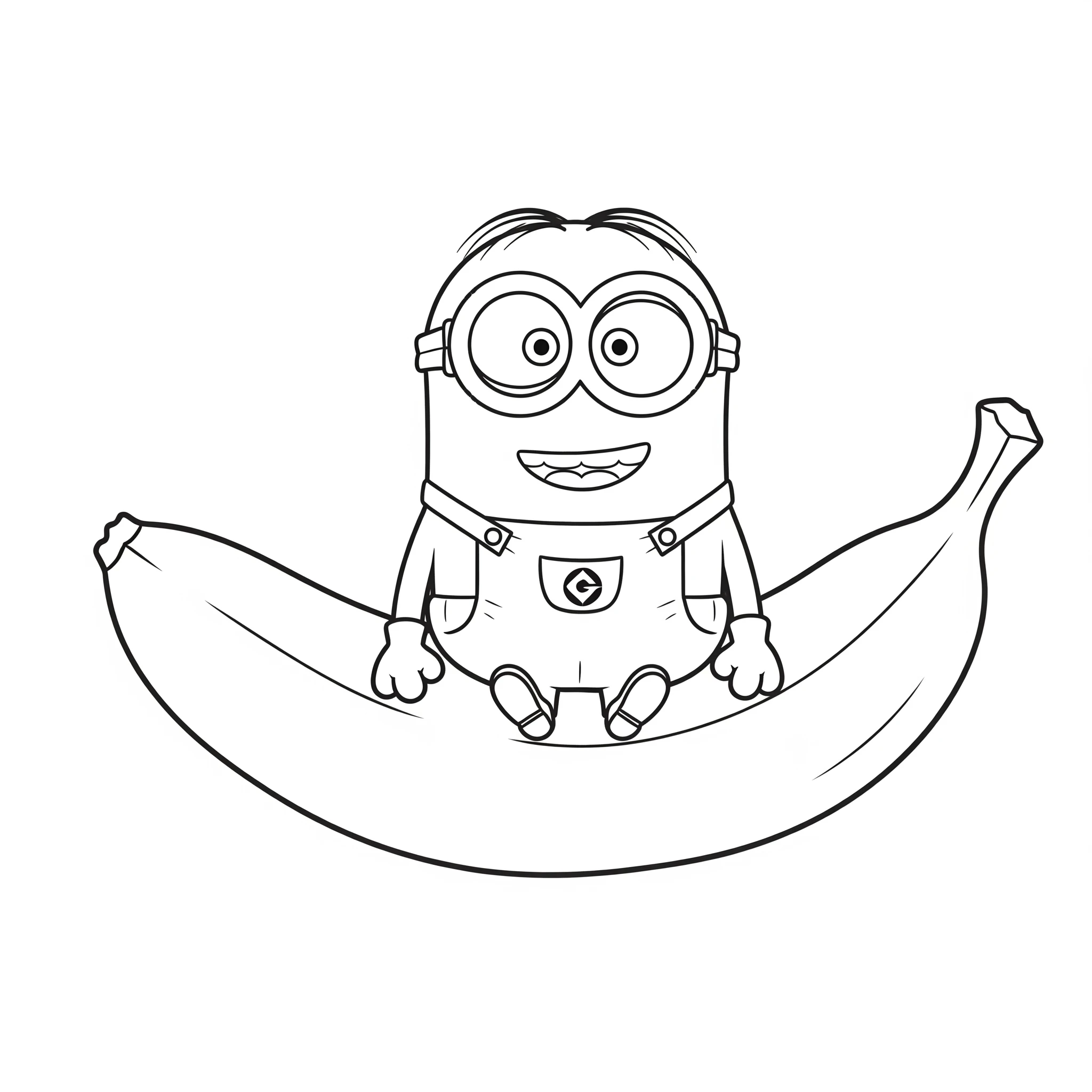imprimer coloriage Minions pour enfant