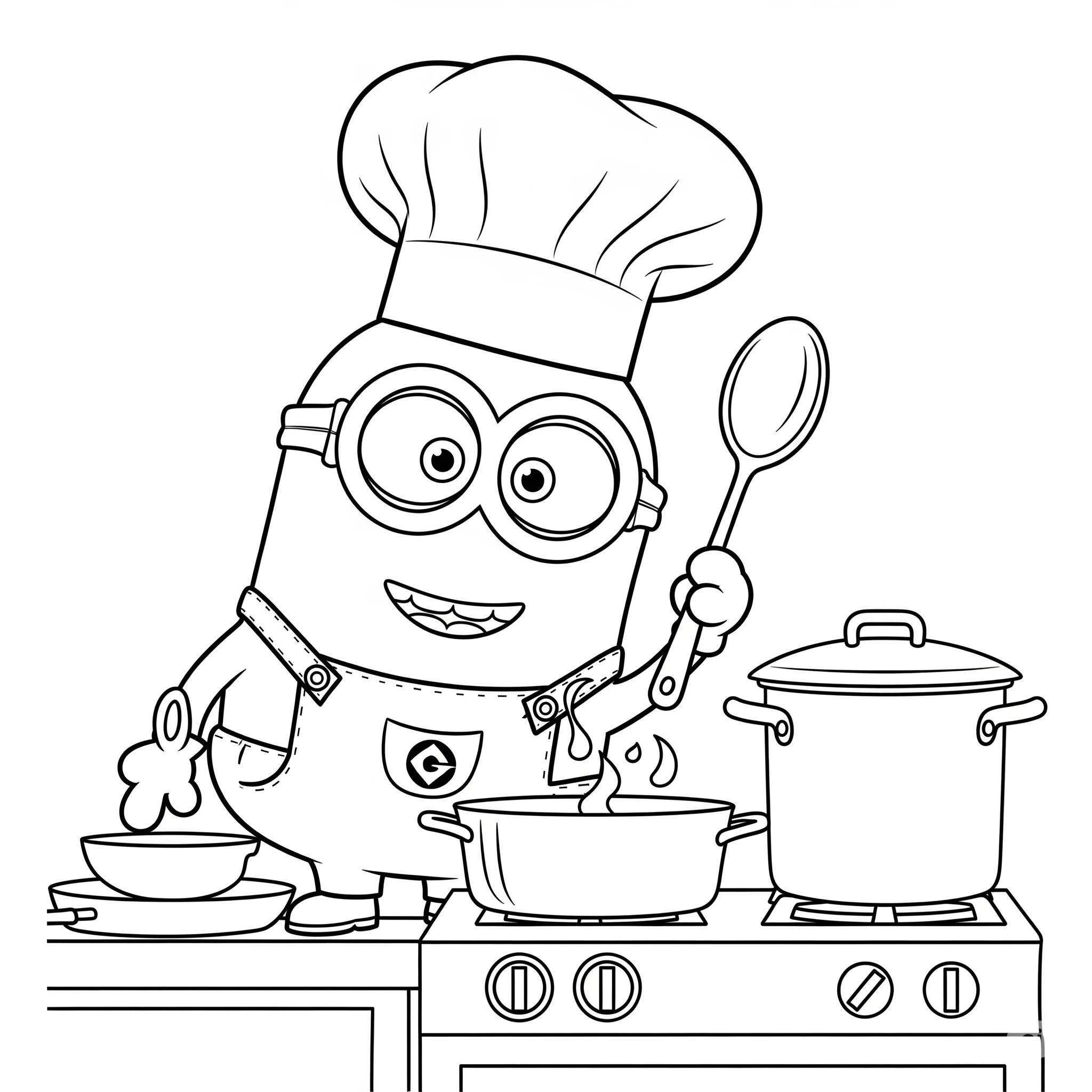 coloriage Minions gratuit