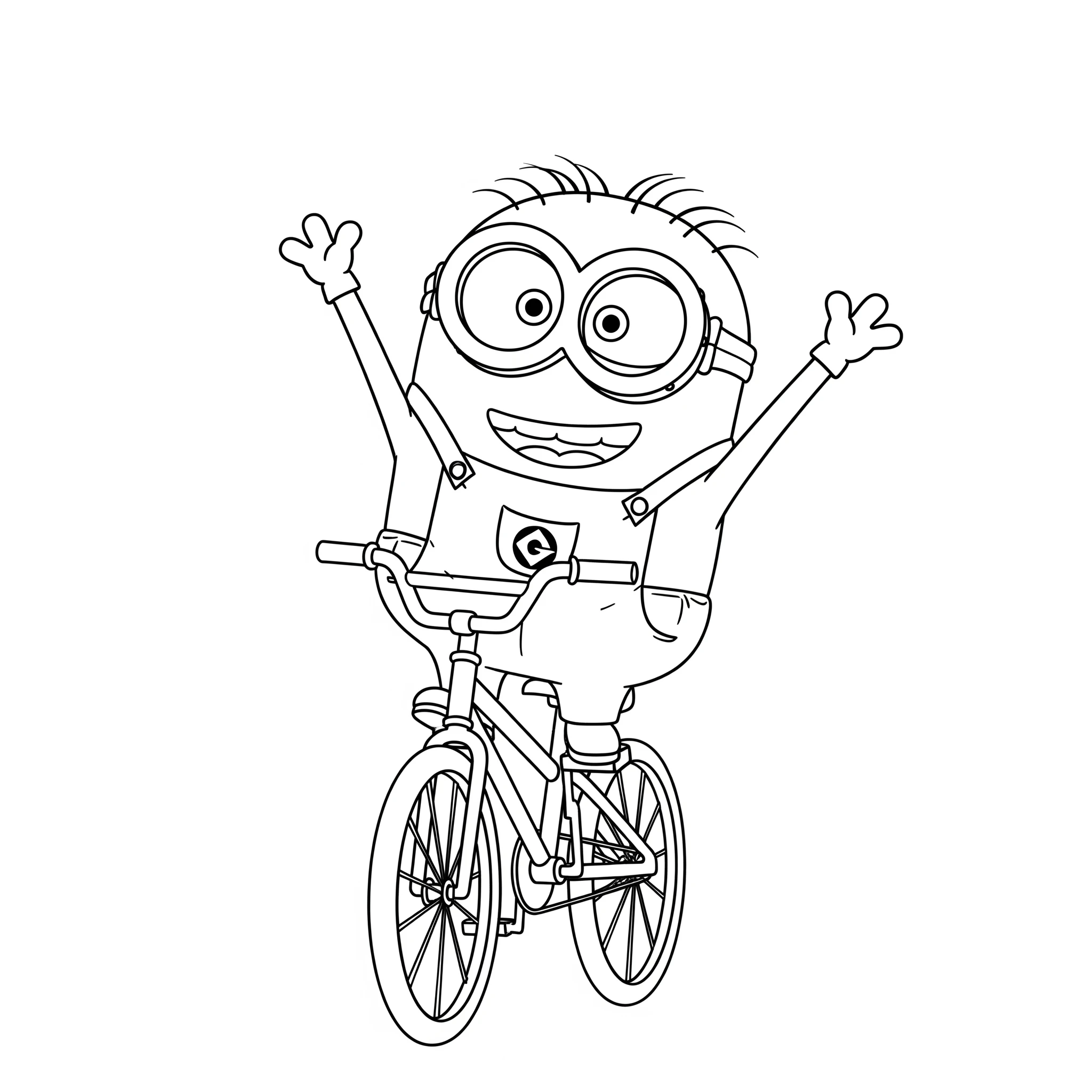 coloriage Minions gratuit 1