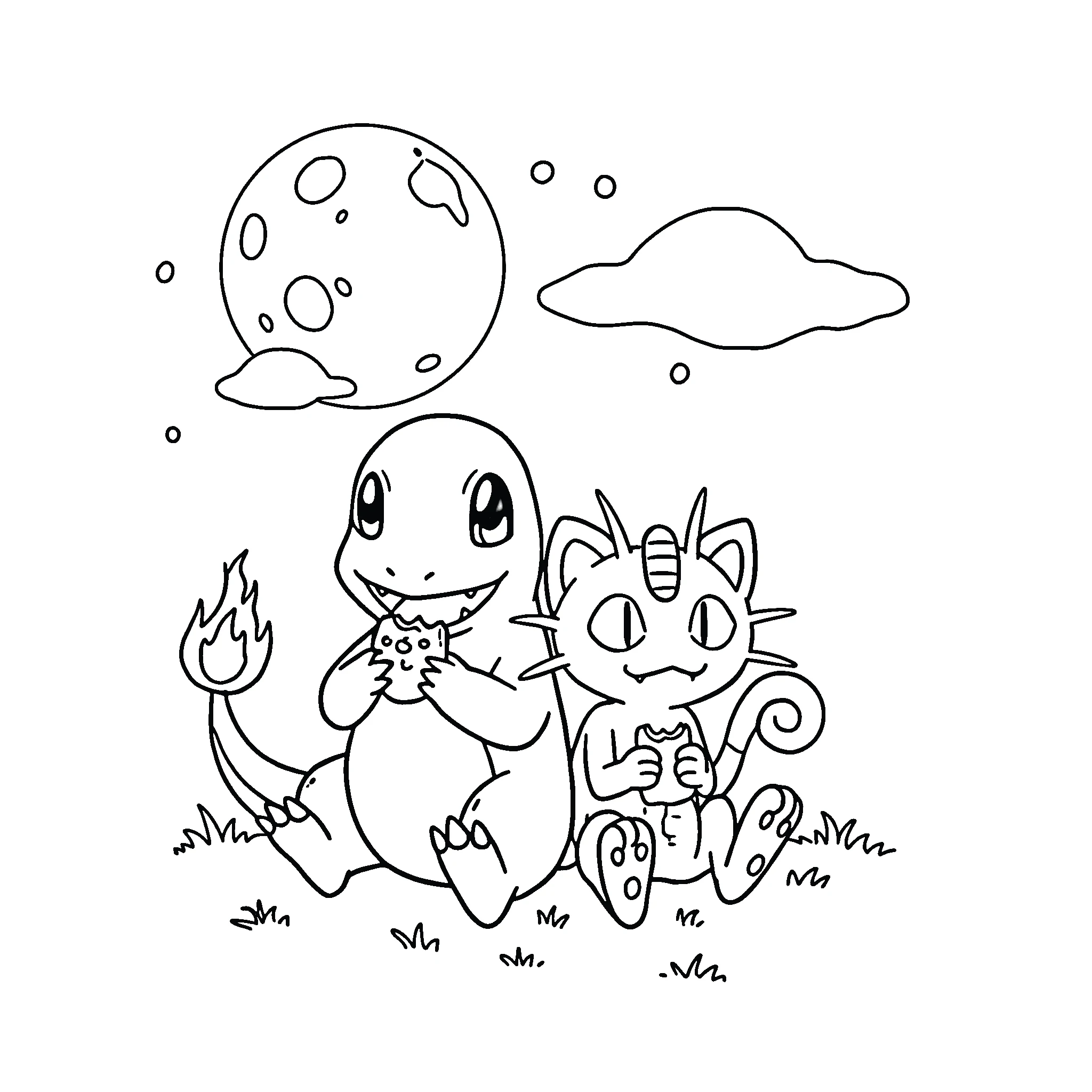 coloriage Salameche pour enfant de 10 ans 2