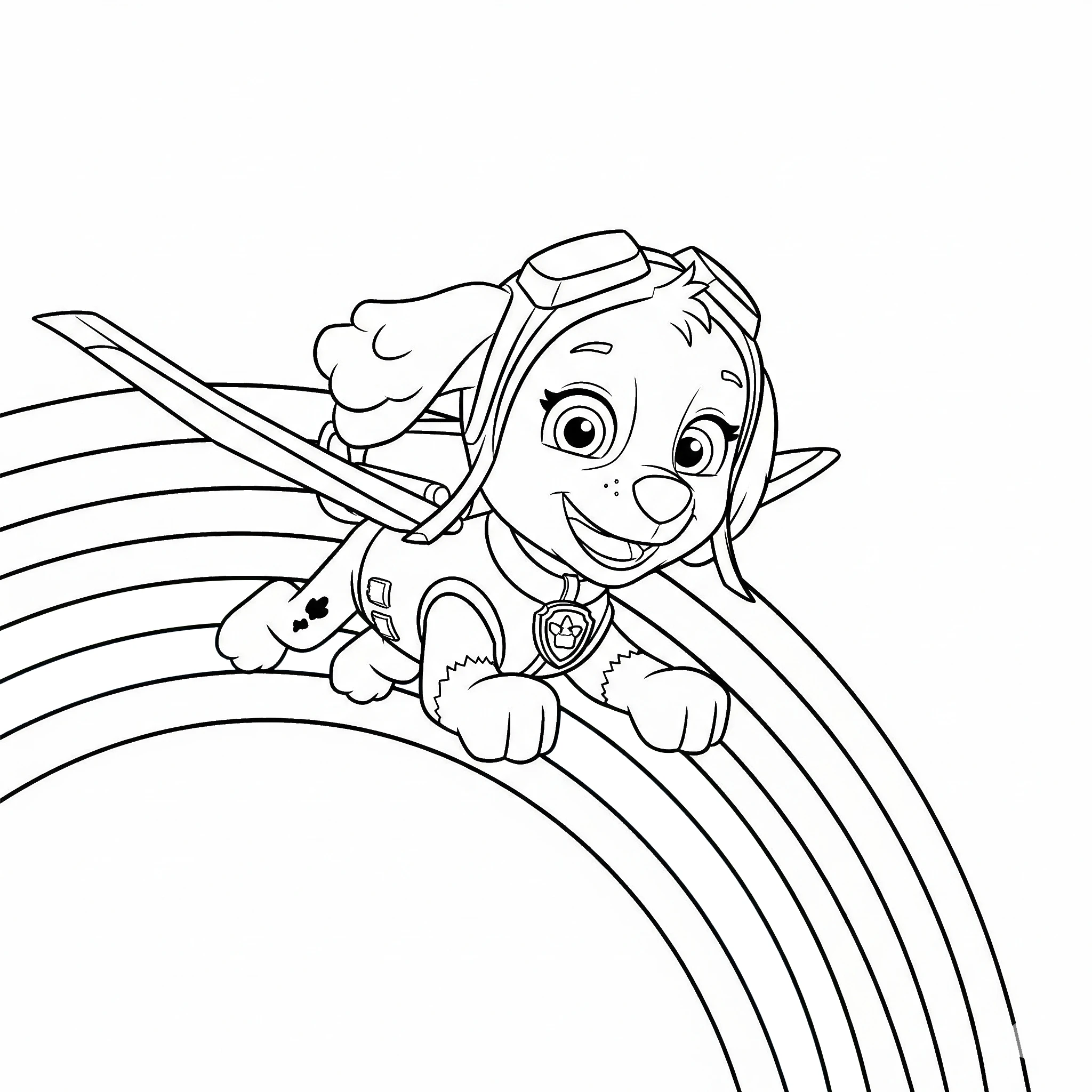 coloriage Stella pour enfants a imprimer gratuit